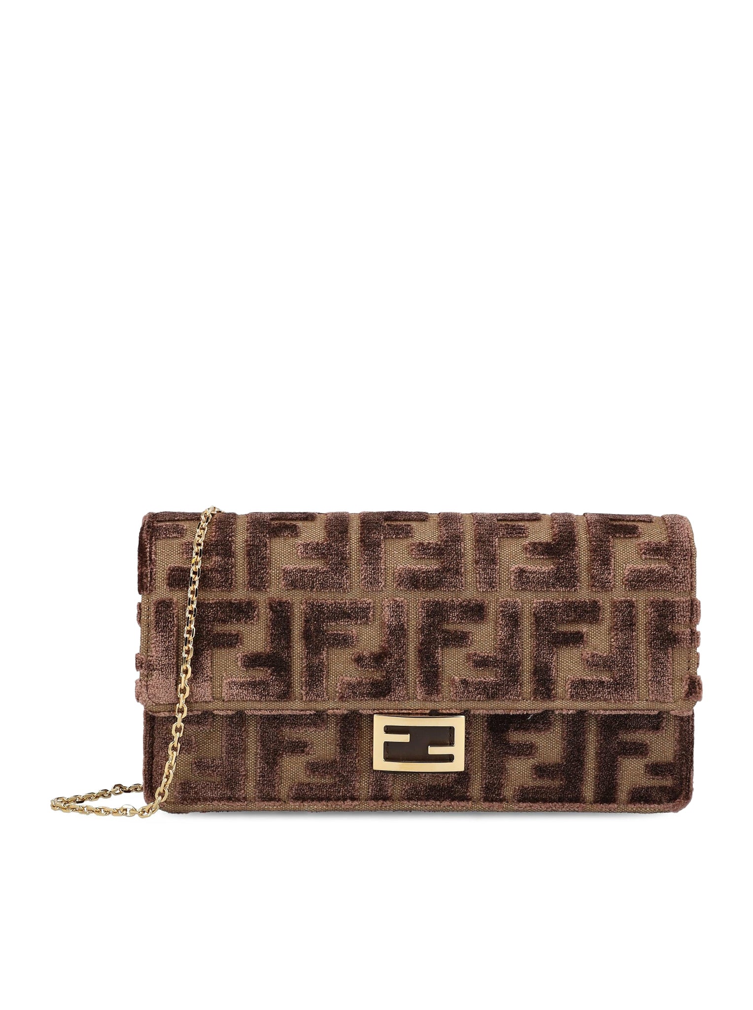 PORTAFOGLIO IN VELLUTO FF JACQUARD