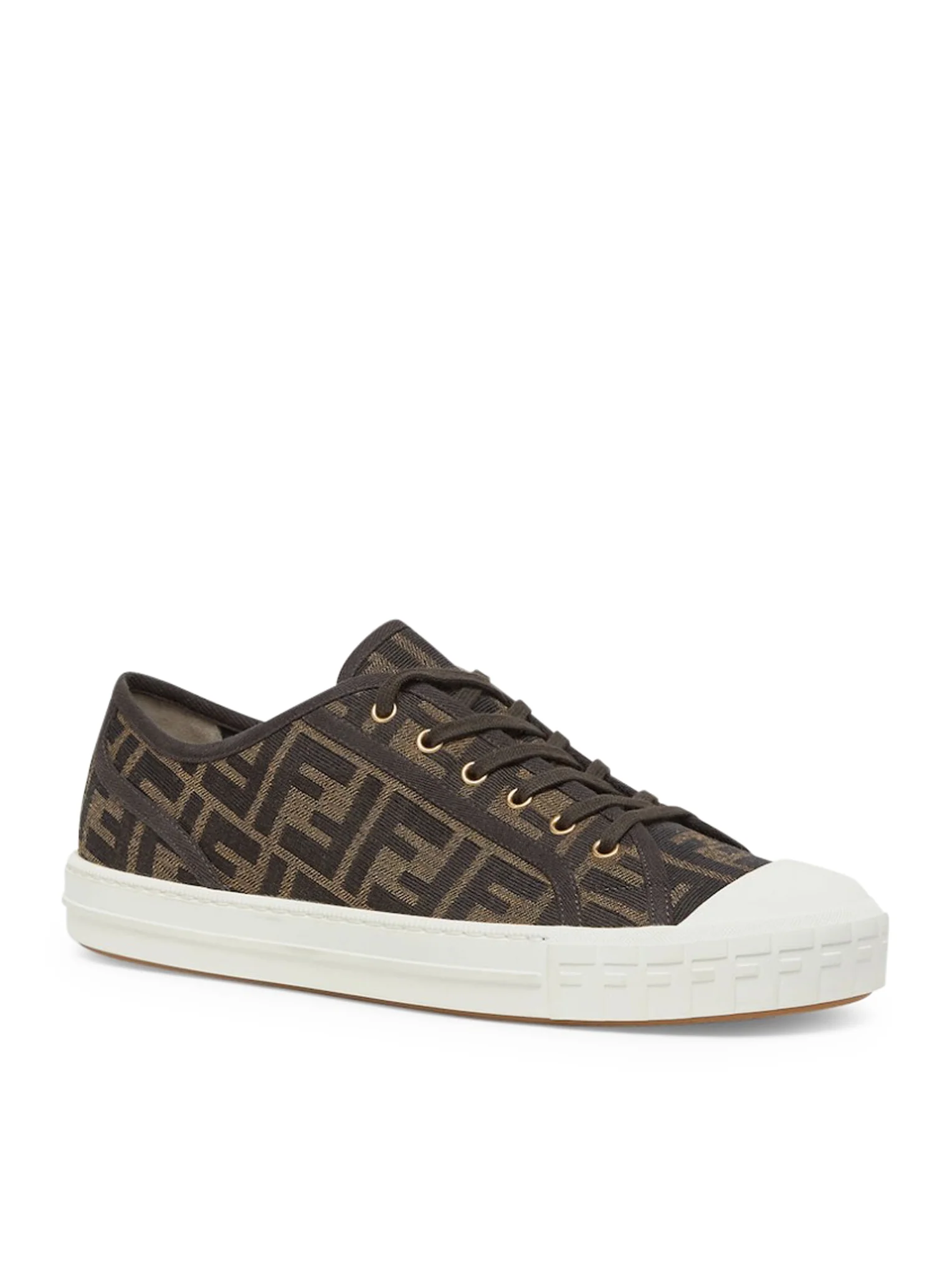 DOMINO LOW TOP SNEAKER IN FF FABRIC - Image 3