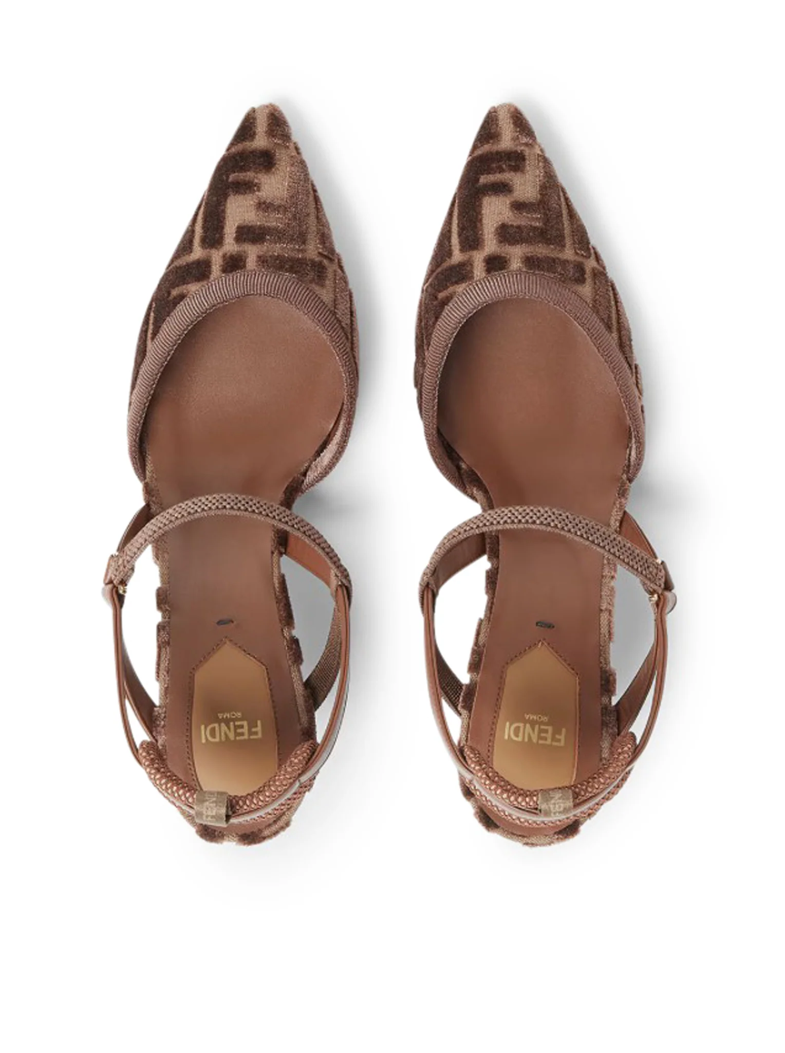 SLINGBACK COLIBRI` LITE IN VELVET FF - Image 5