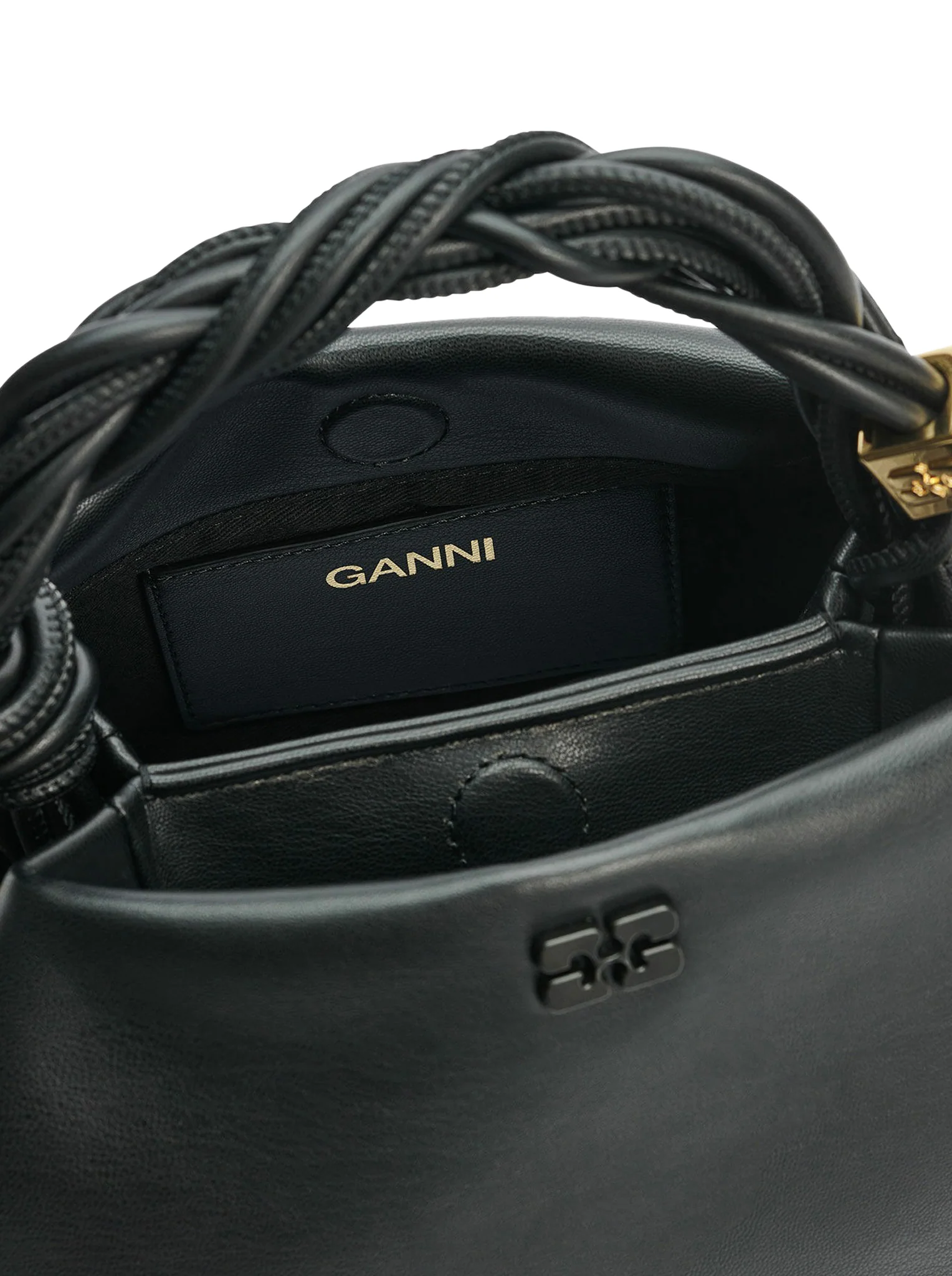 BLACK GANNI BOU BAG - Image 7