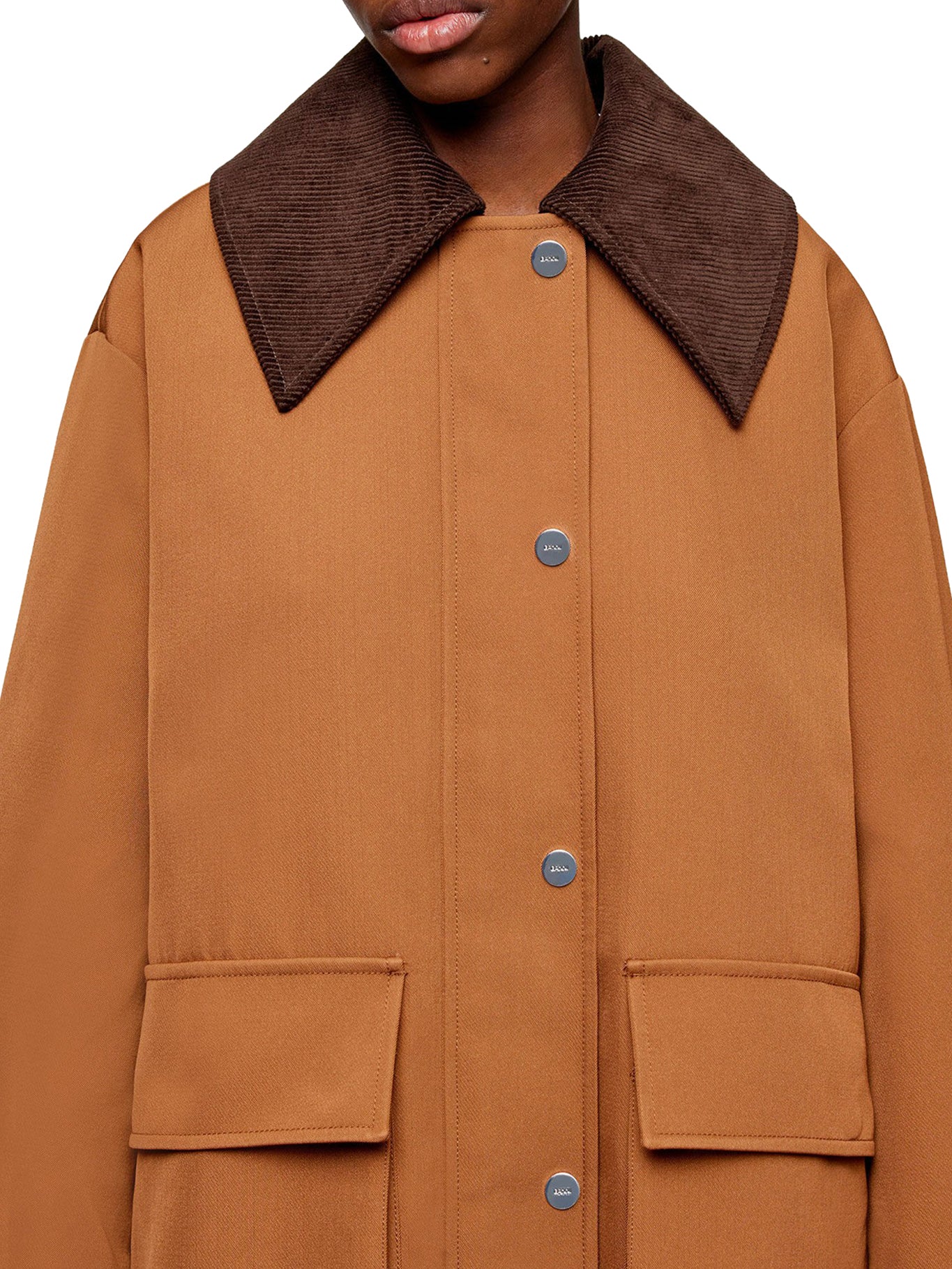 BROWN TWILL JACKET - Image 4