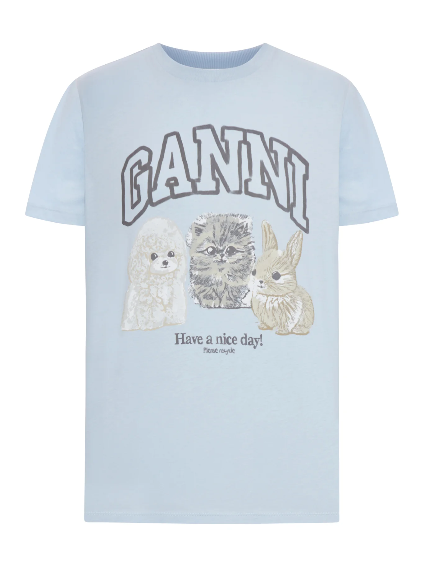 COTTON T-SHIRT WITH PRINT