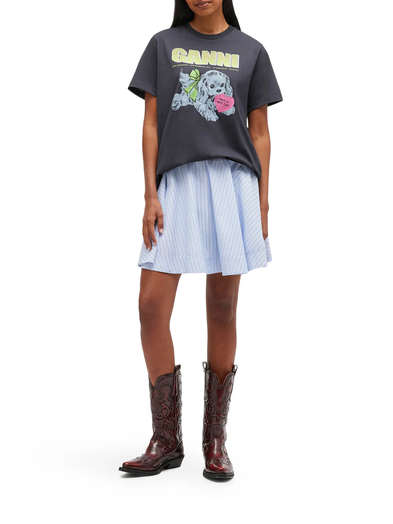 COTTON T-SHIRT WITH PRINT - Image 2