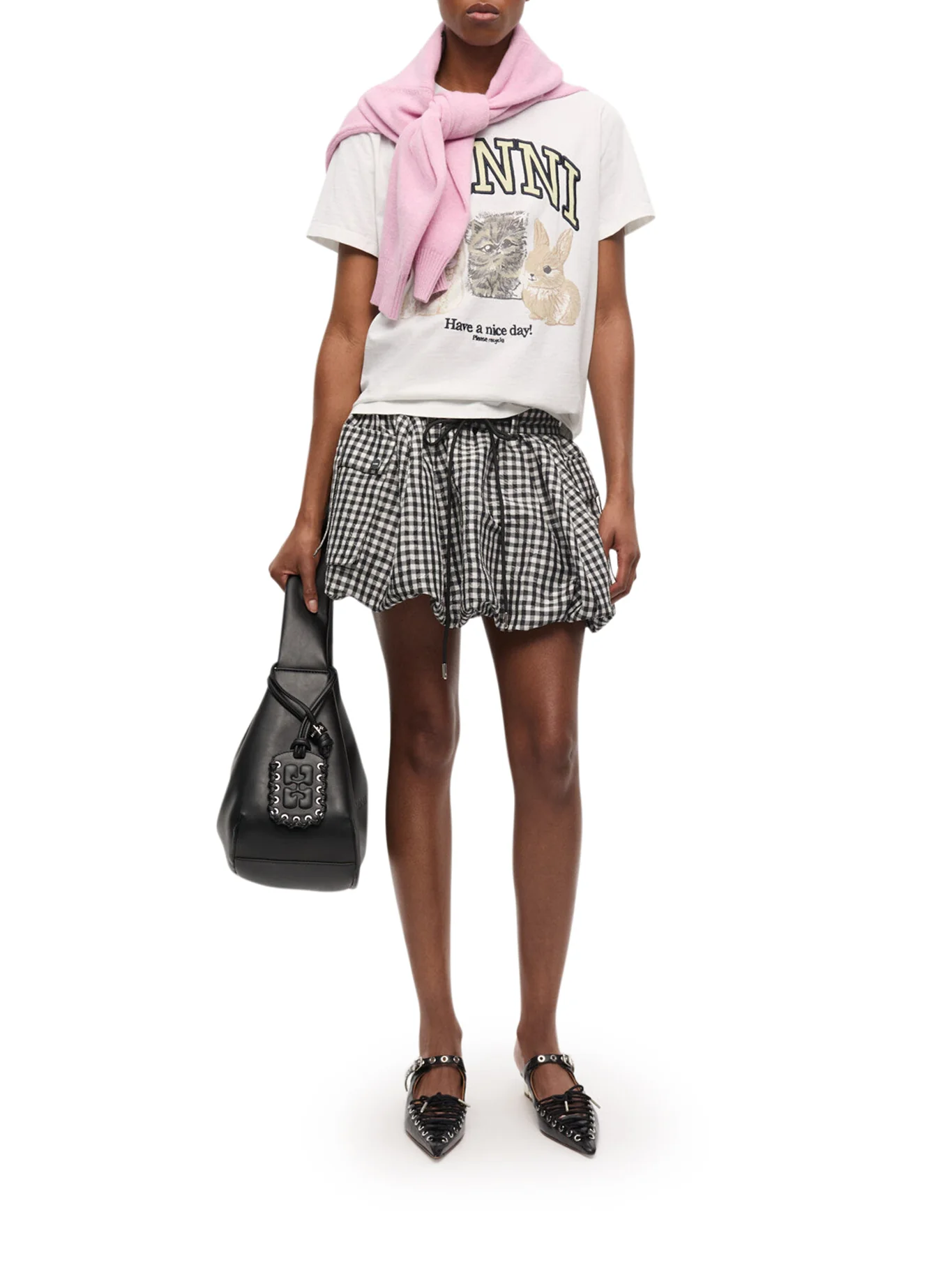 COTTON T-SHIRT WITH PRINT - Image 2