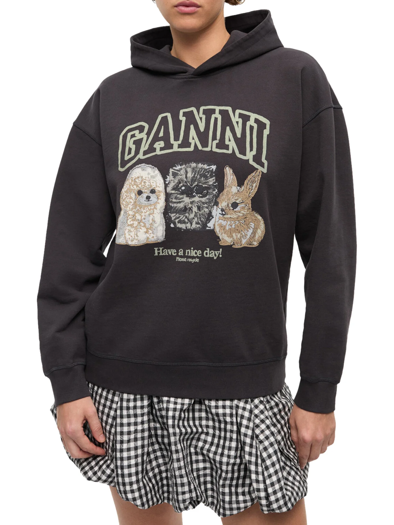 HOODIE WITH PRINT - Image 3