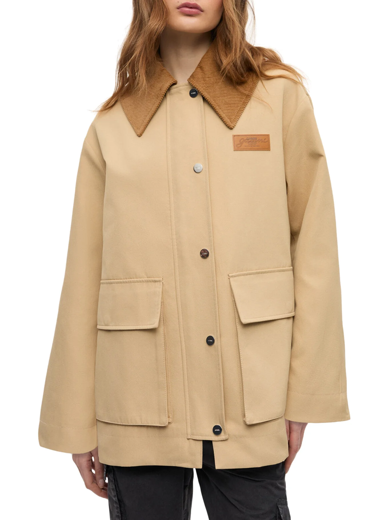 MIDI TWILL JACKET - Image 3