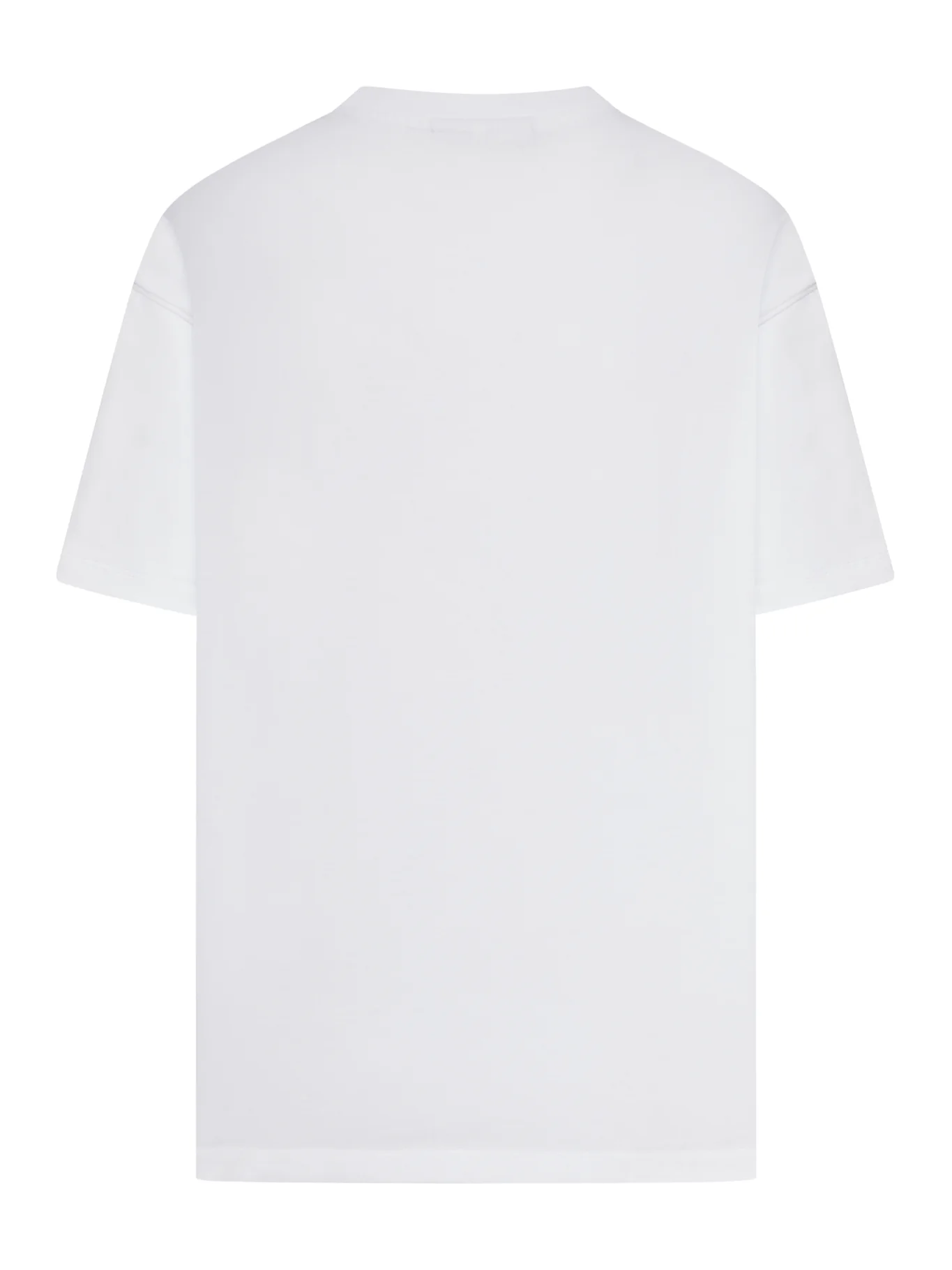 T-SHIRT IN JERSEY DI COTONE PESANTE CON STAMPA - Image 2