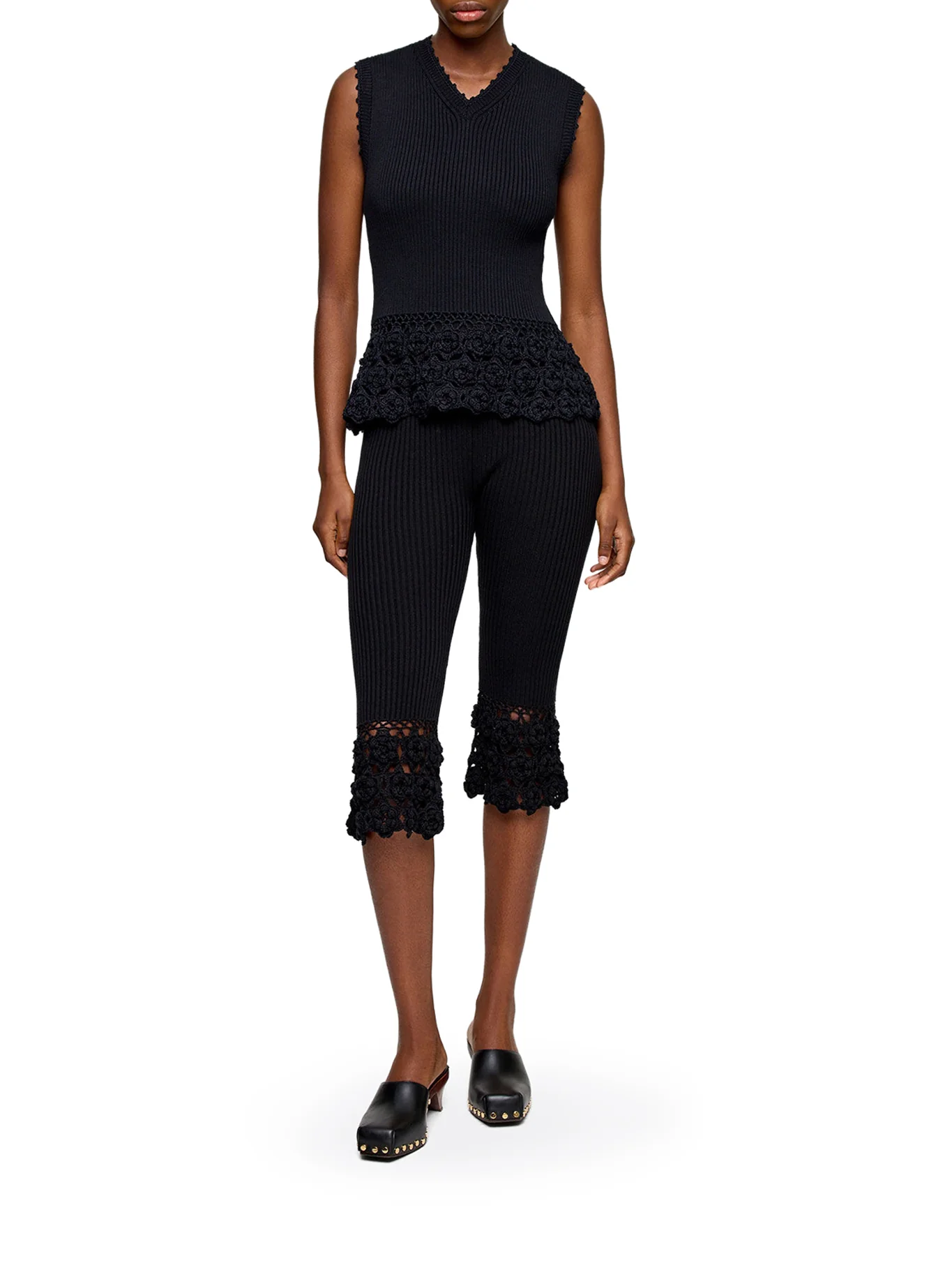 VEST IN COTTON CROCHET - Image 2