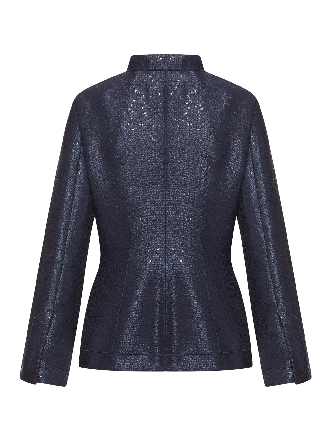 JACQUARD JACKET WITH SEQUINS - Image 2