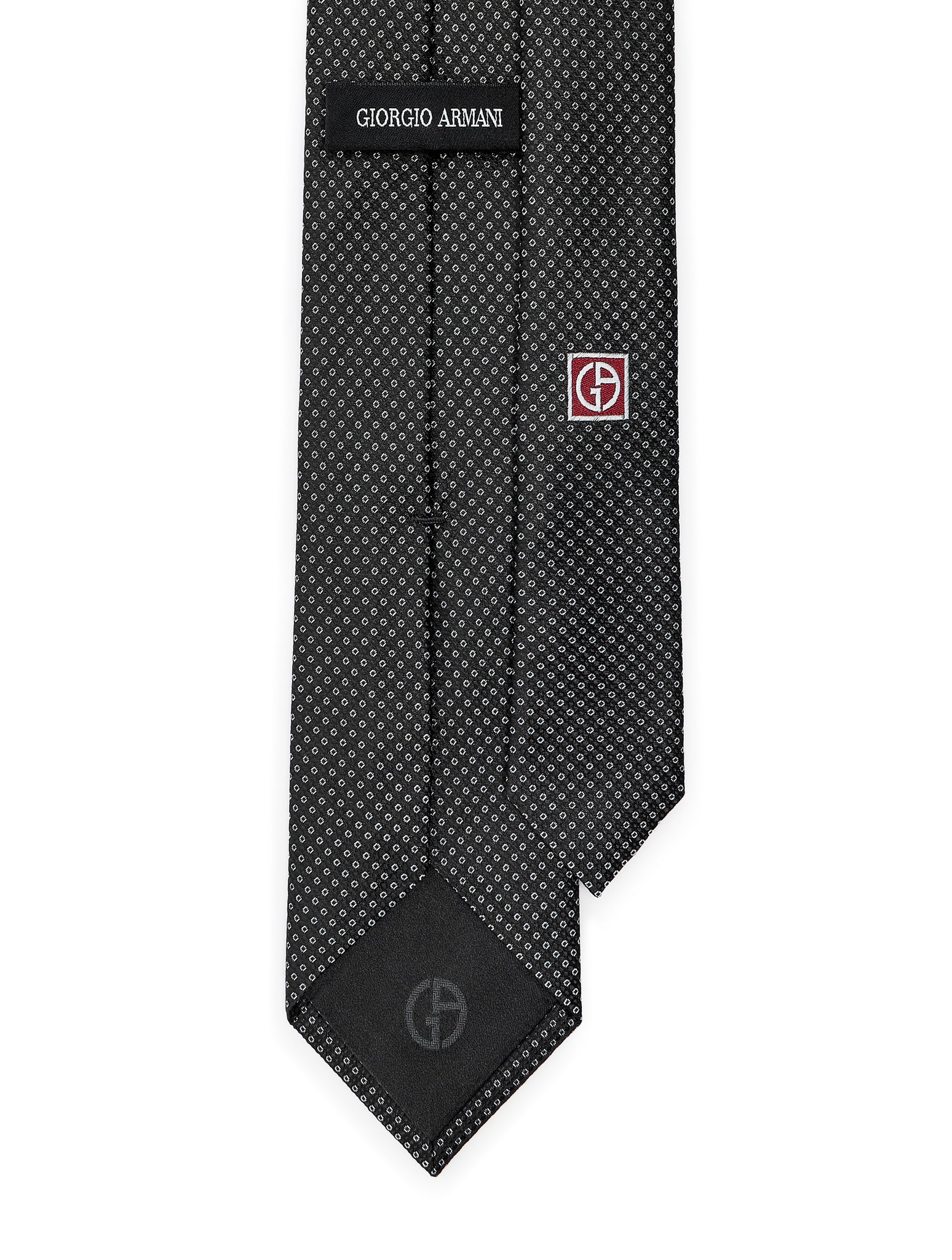 JACQUARD SILK TIE - Image 2