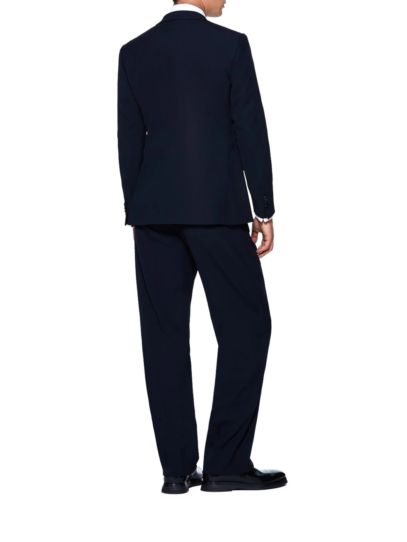 ROYAL LINE DOUBLE BREASTED SUIT IN CANNETÉ CREPE WOOL - Image 3