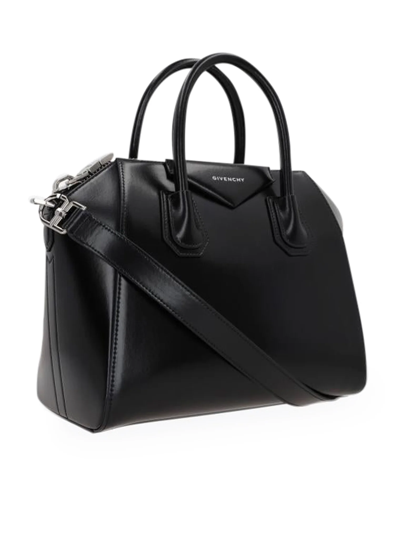 SMALL ANTIGONA HANDBAG IN BOX LEATHER - Image 3