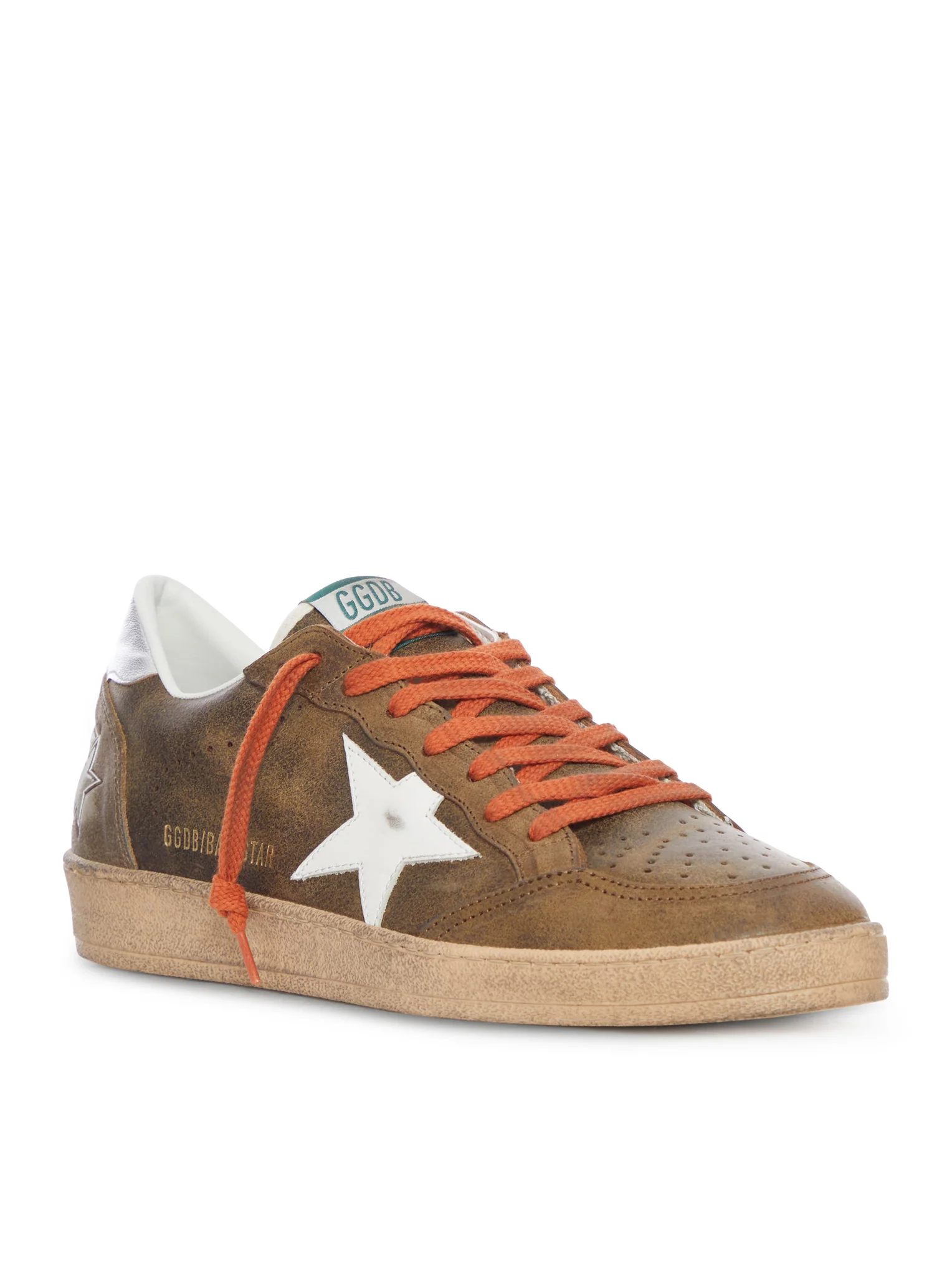 BALL-STAR SNEAKERS IN SUEDE WITH CONTRAST LACES - Image 2