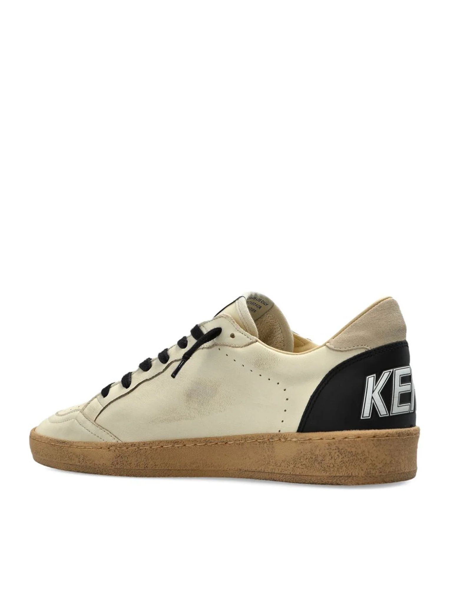 BALL-STAR SNEAKERS IN VINTAGE-EFFECT LEATHER - Image 3