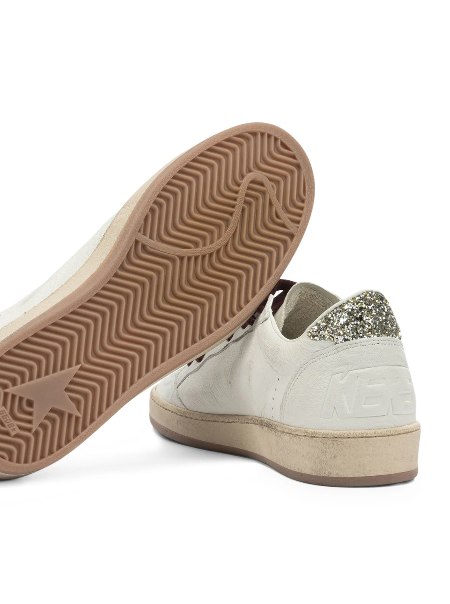 BALL-STAR SNEAKERS IN WHITE NAPPA WITH PONYSKIN STAR - Image 5