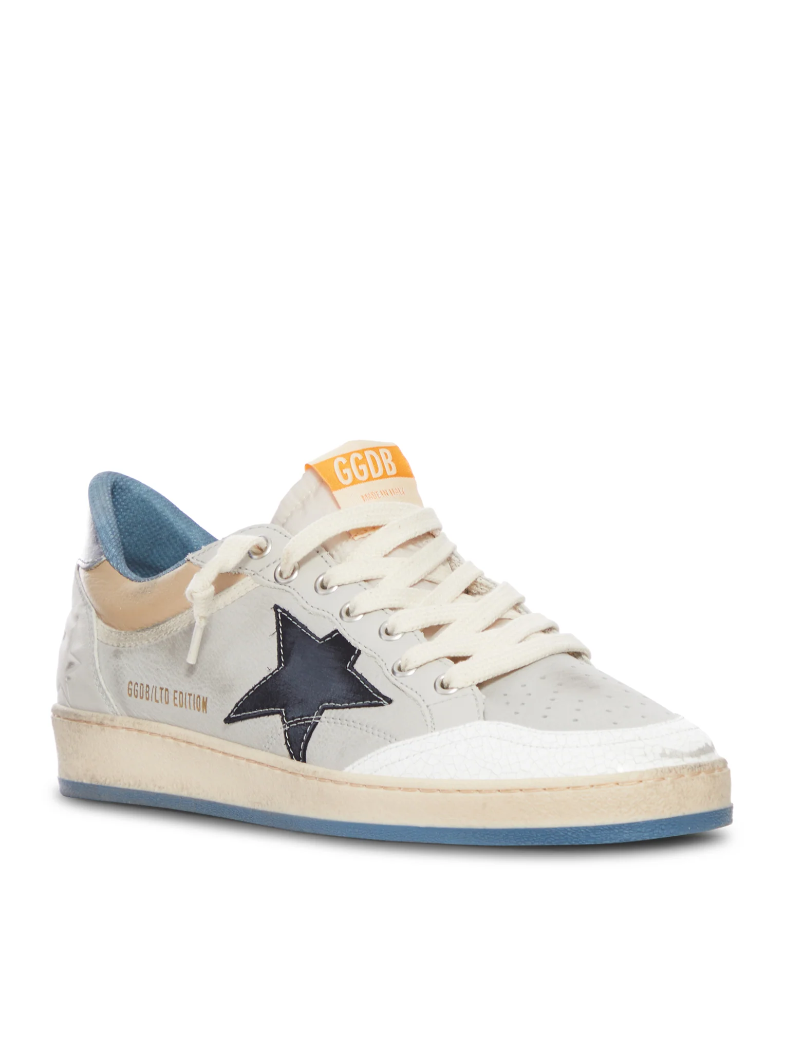 BALLSTAR SNEAKERS IN LEATHER AND RE-NYLON - Image 2