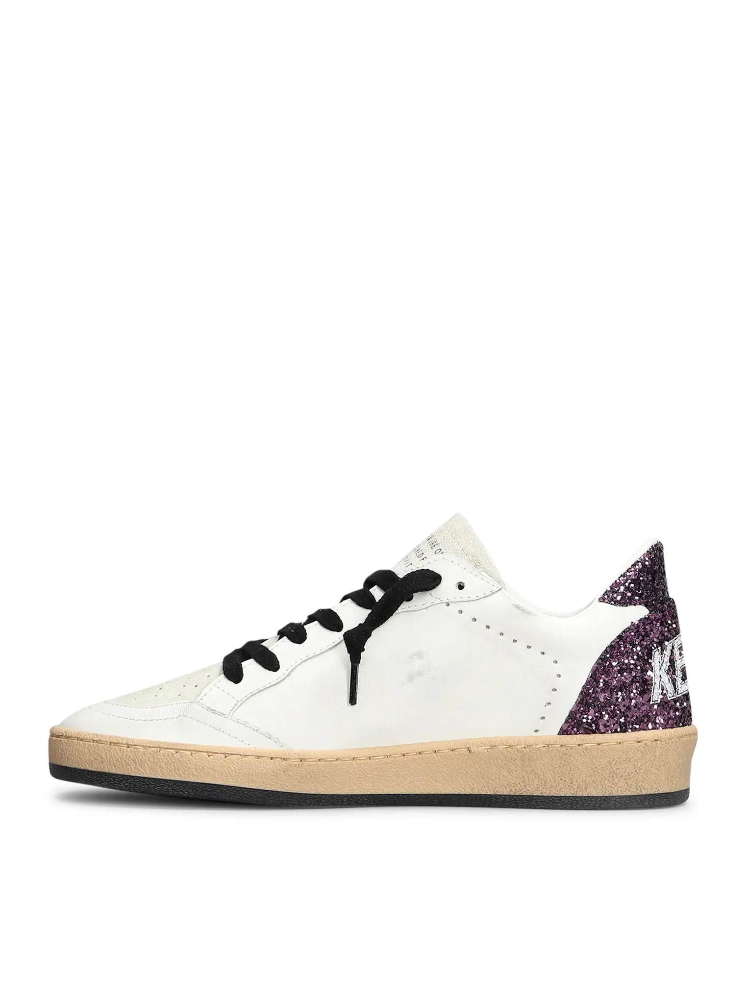 BALL-STAR SNEAKERS IN NAPPA AND GLITTER - Image 4