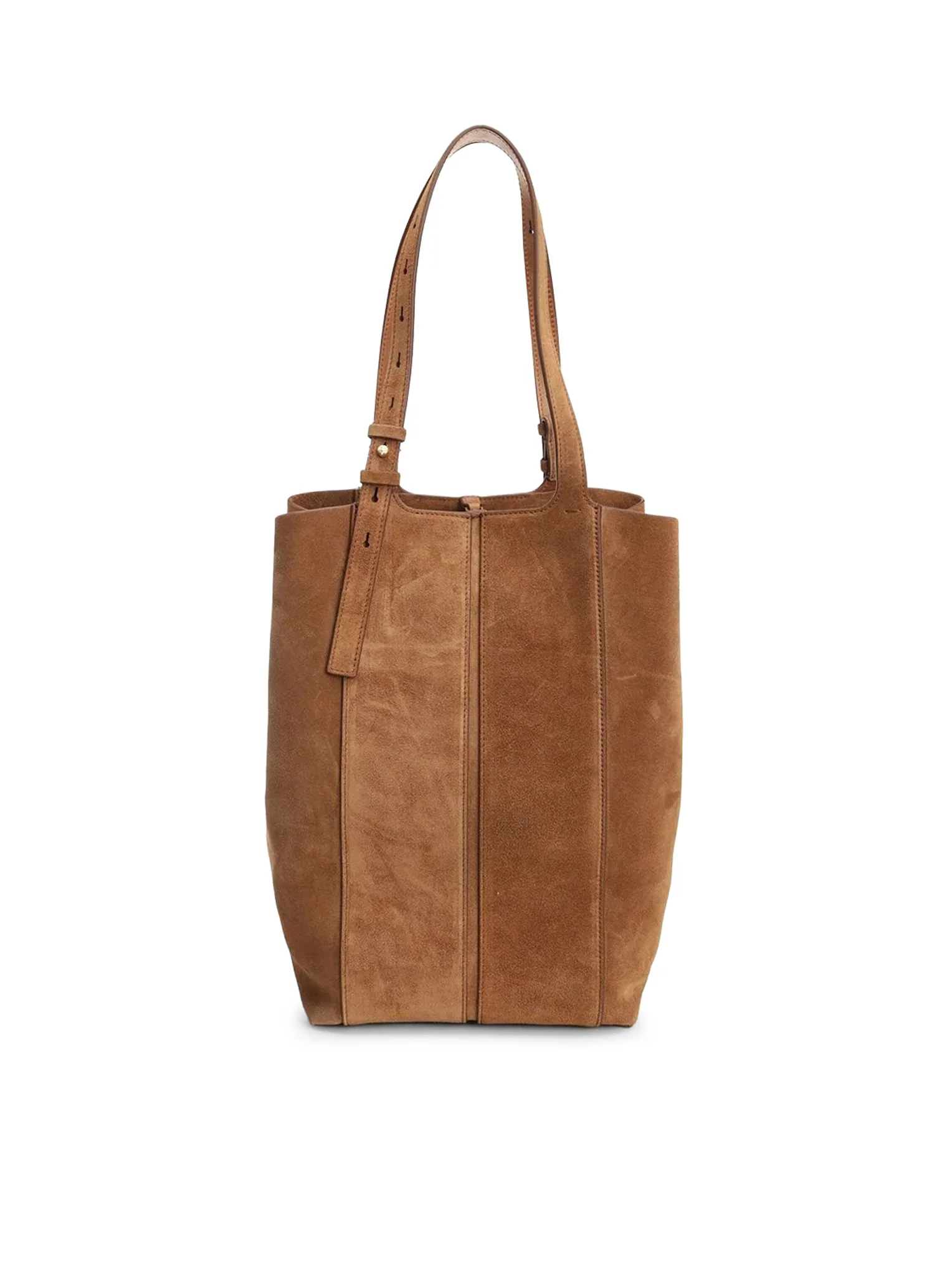 LEATHER FRINGED TOTE BAG - Image 3