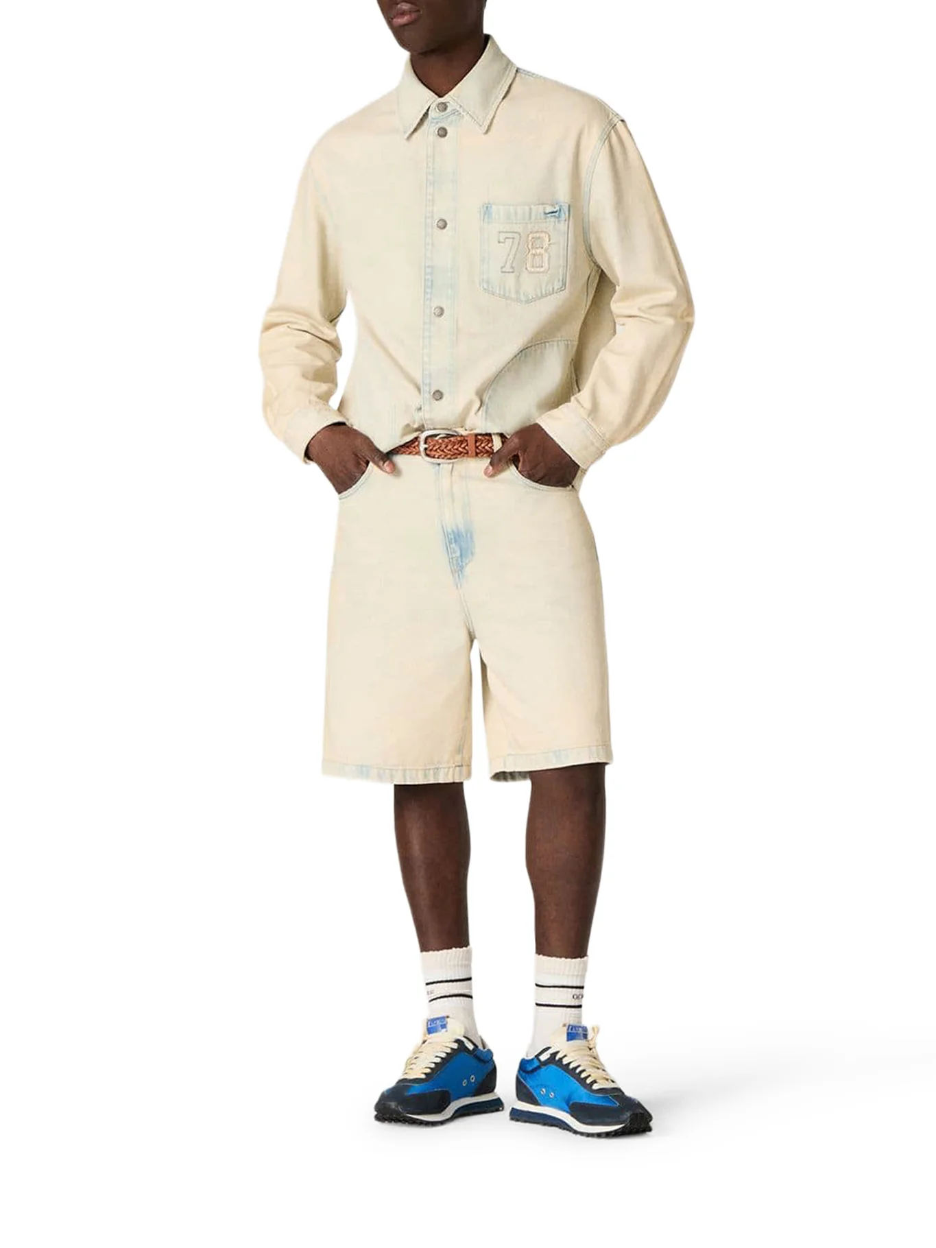 SAND DENIM WORK JACKET - Image 2