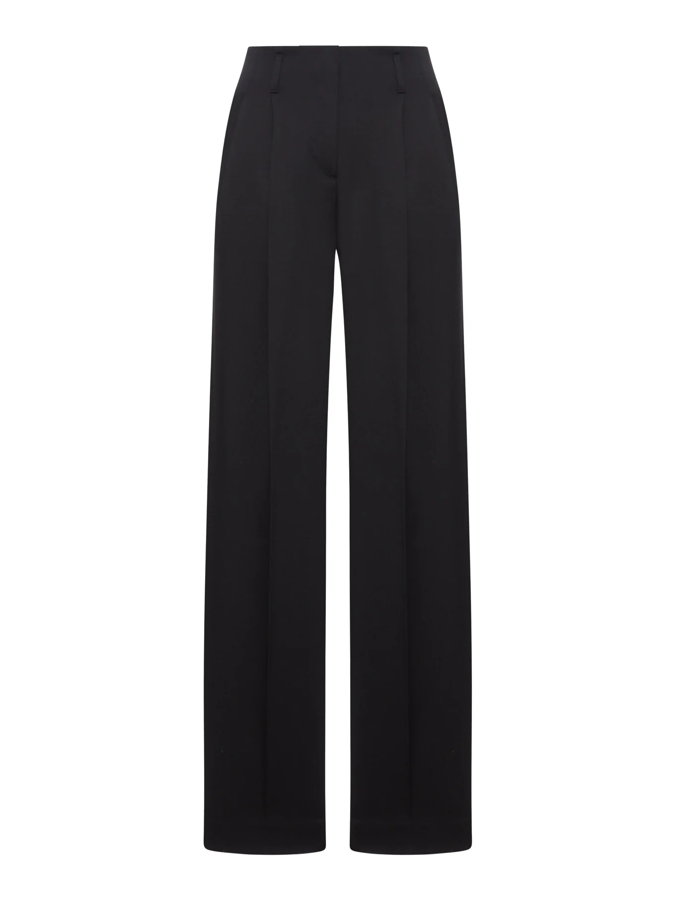 WOMEN`S WOOL GABARDINE TROUSERS