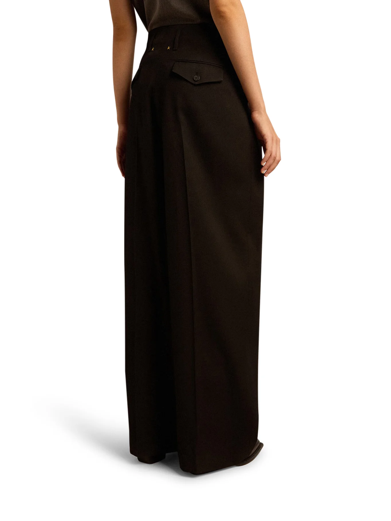 WOMEN`S WOOL GABARDINE TROUSERS - Image 4