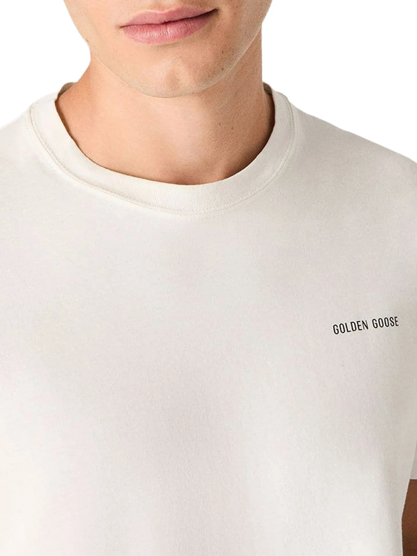 VINTAGE WHITE COTTON JERSEY T-SHIRT - Image 5