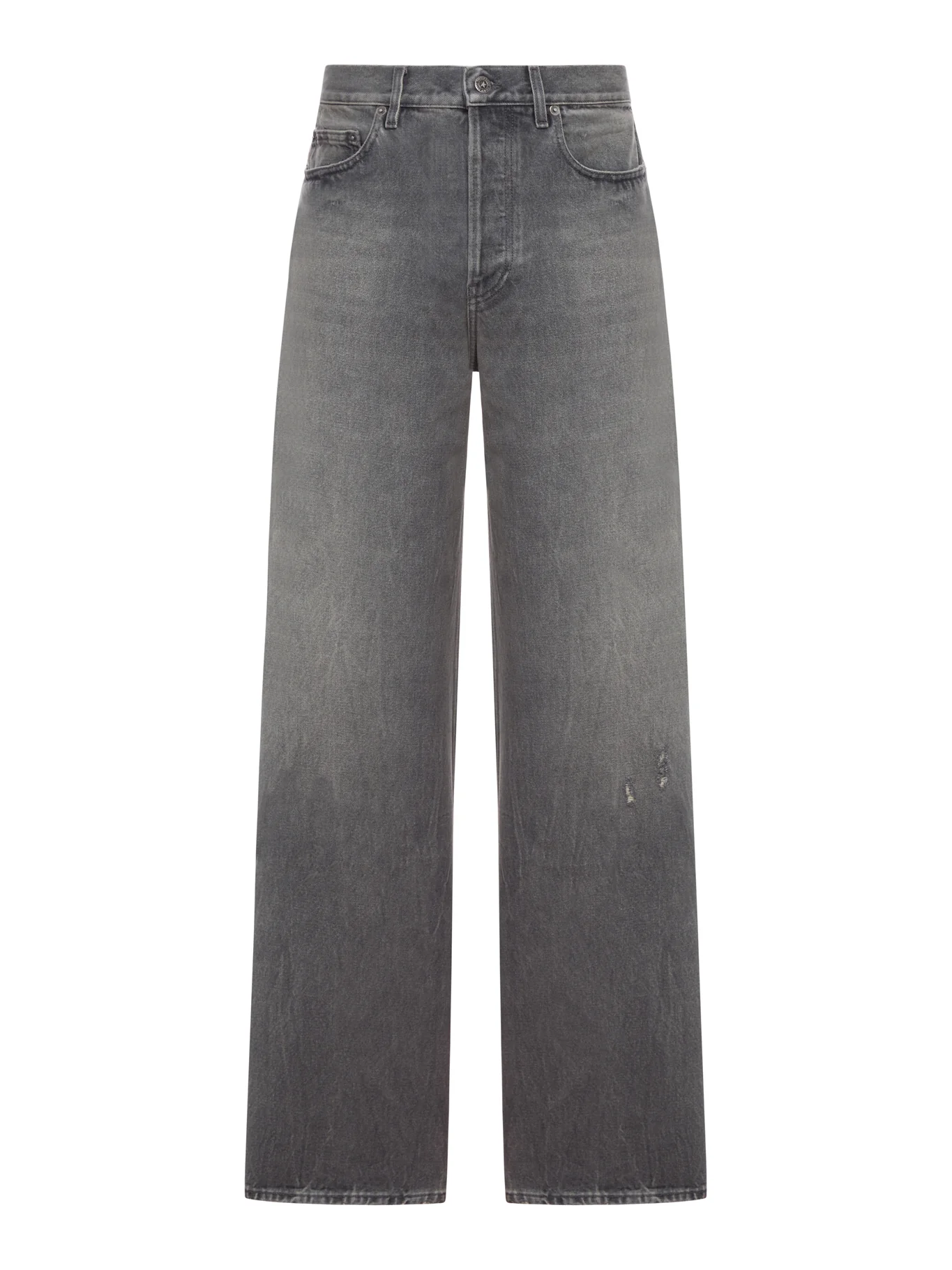 WIDE LEG FIVE-POCKET JEANS