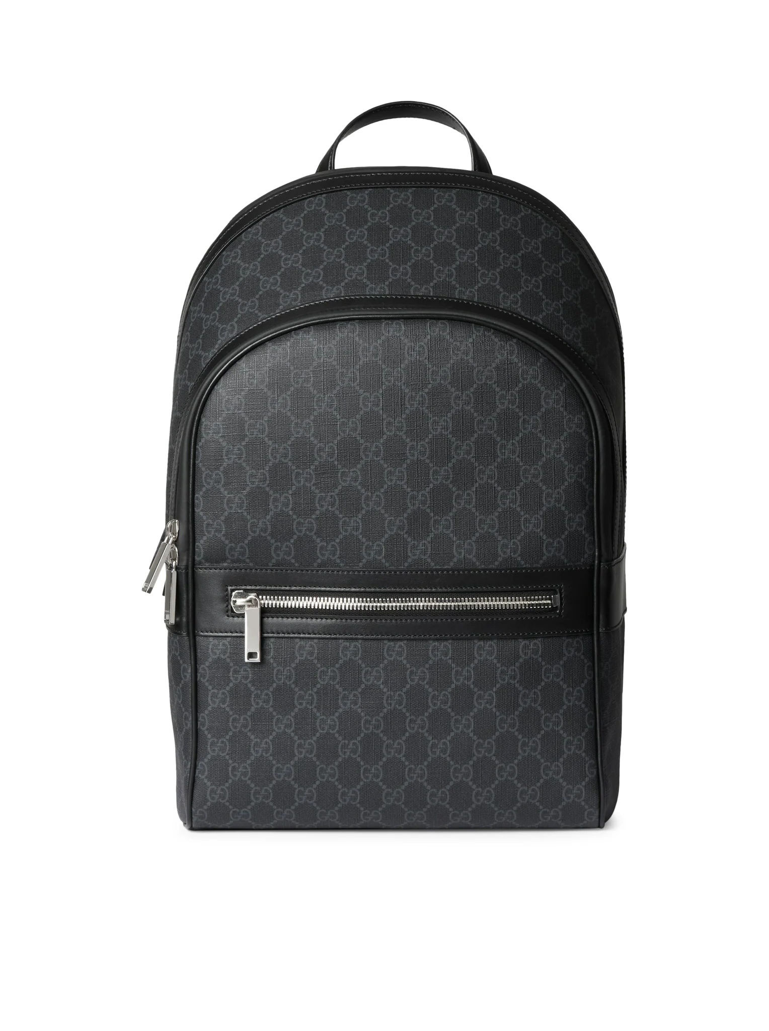 BLACK GG BACKPACK MEDIUM SIZE