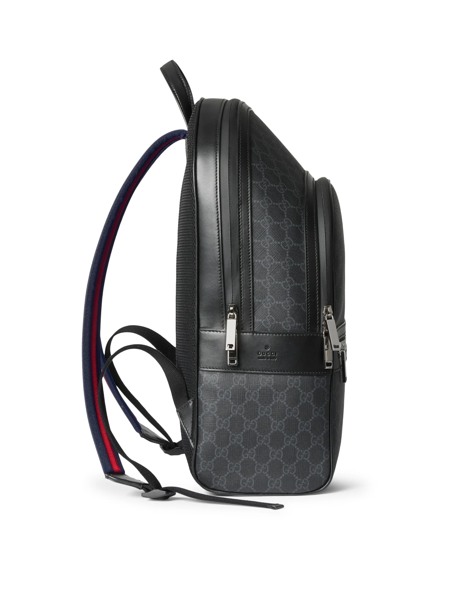 BLACK GG BACKPACK MEDIUM SIZE - Image 5