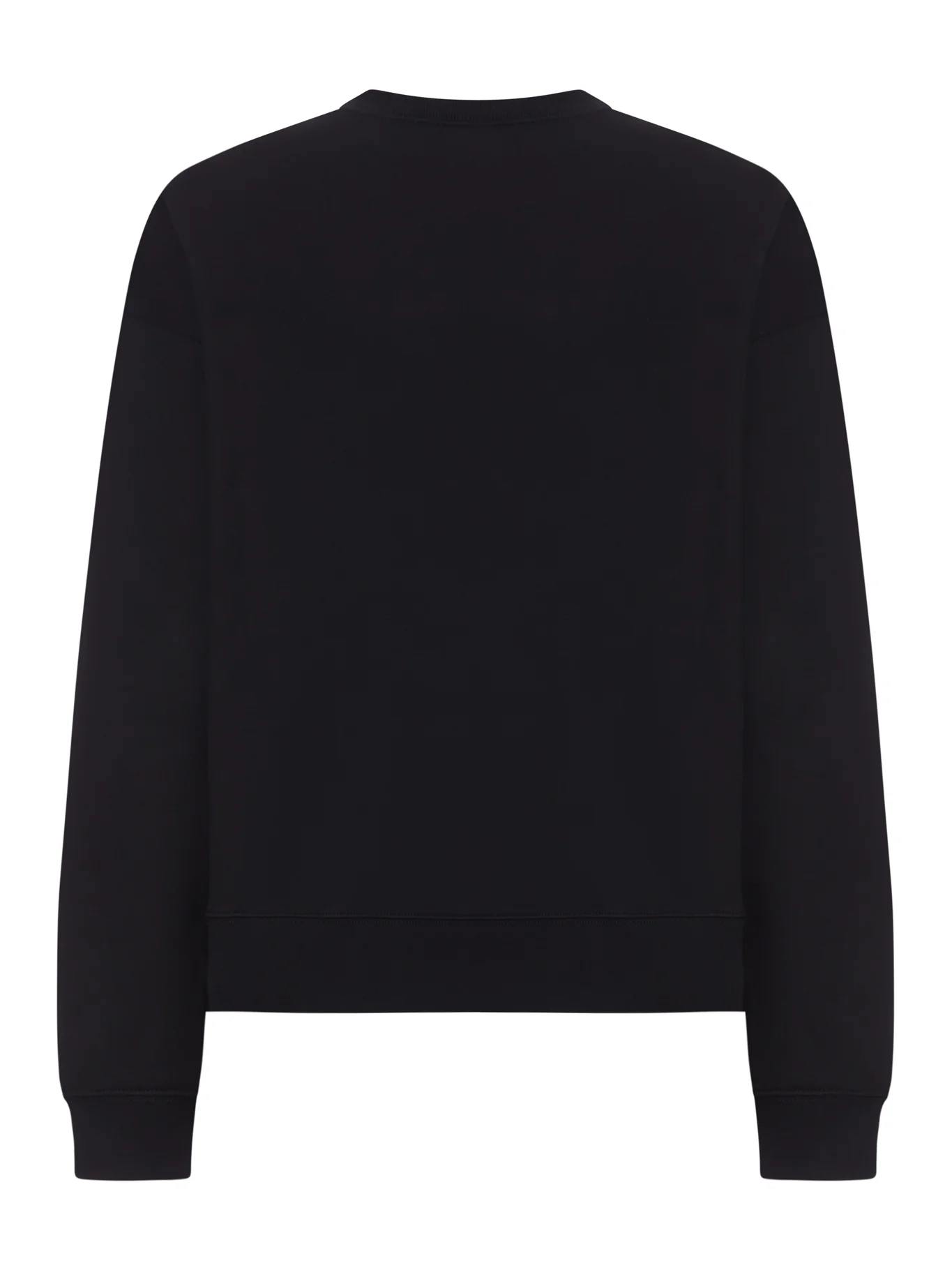BRUSHED COTTON JERSEY SWEATSHIRT WITH LOGO - Image 2