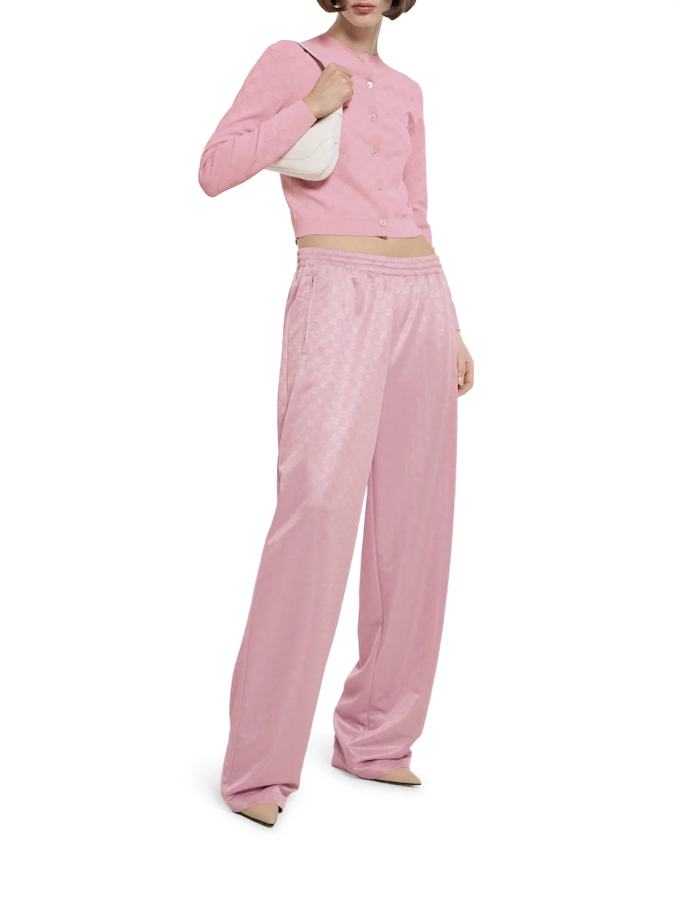 CARDIGAN IN FINE GG JACQUARD FABRIC - Image 2