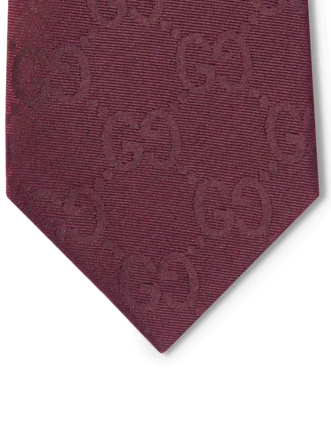 GG COTTON AND SILK TIE - Image 3