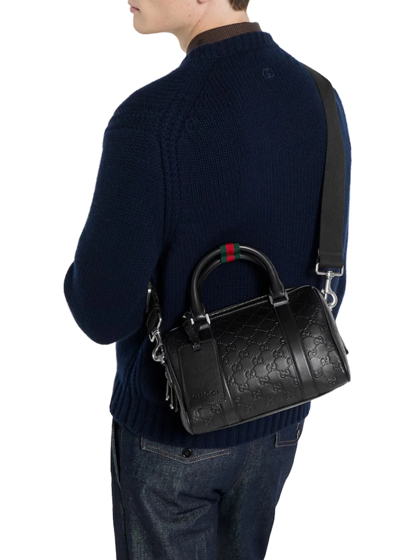 GG EMBLEM SMALL DUFFLE BAG - Image 3