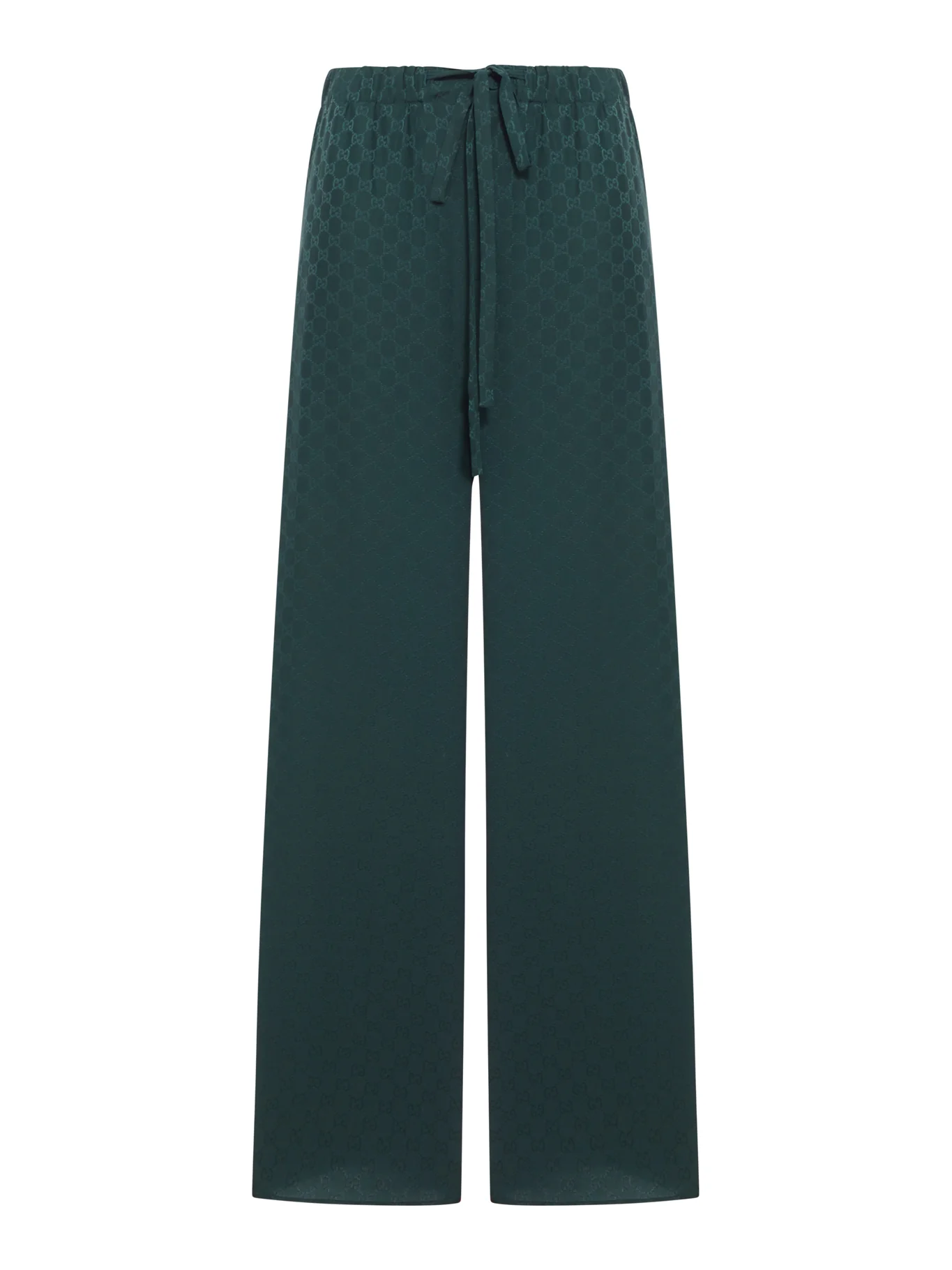 GG JACQUARD SILK JOGGING PANTS