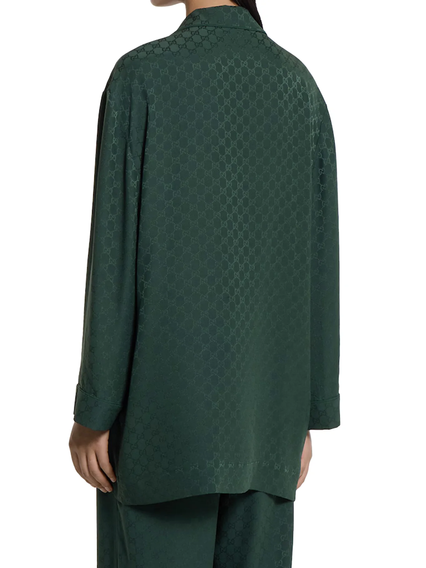 GG JACQUARD SILK SHIRT - Image 4