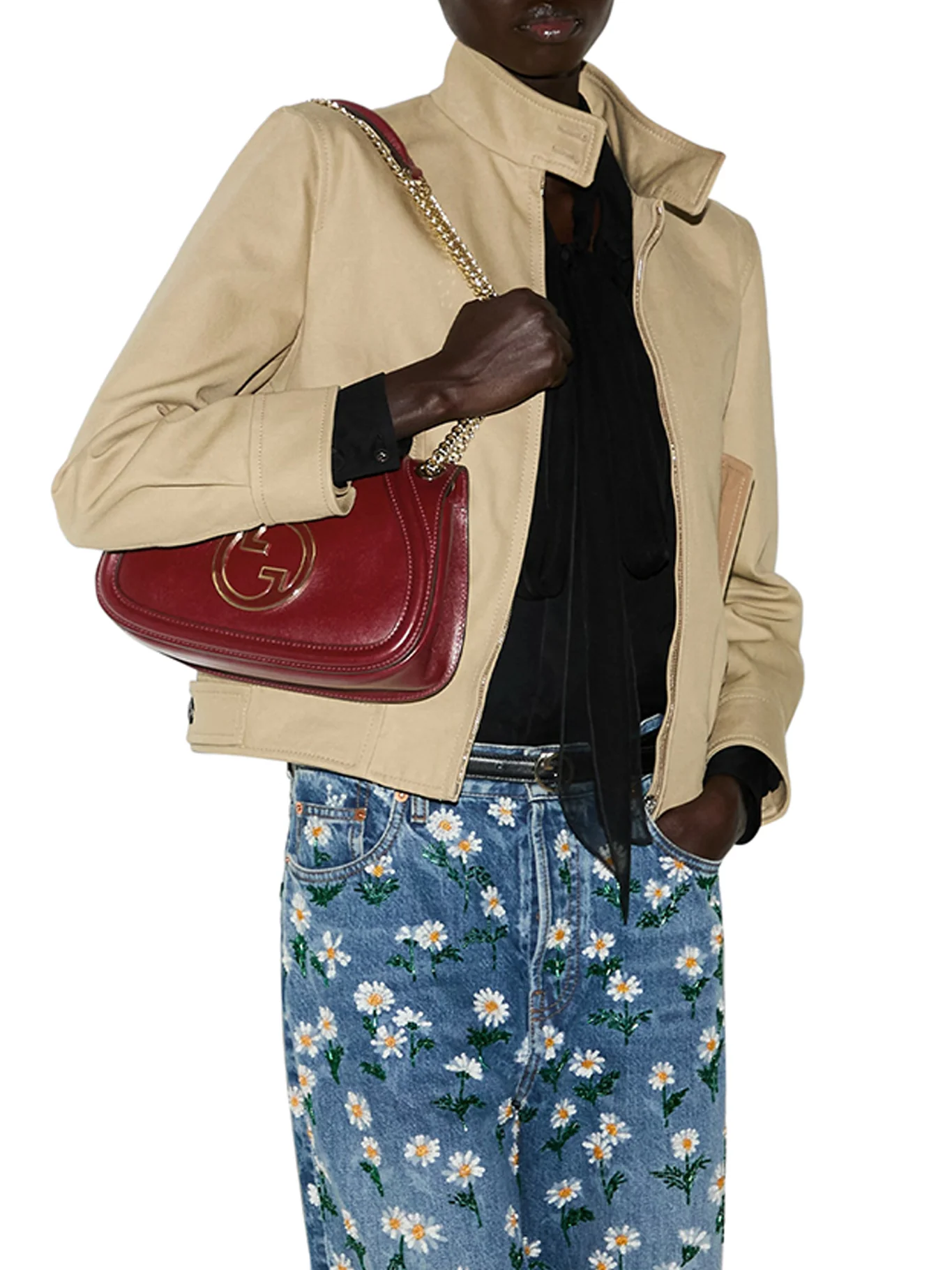 GUCCI BLONDIE SHOULDER BAG MEDIUM SIZE - Image 2