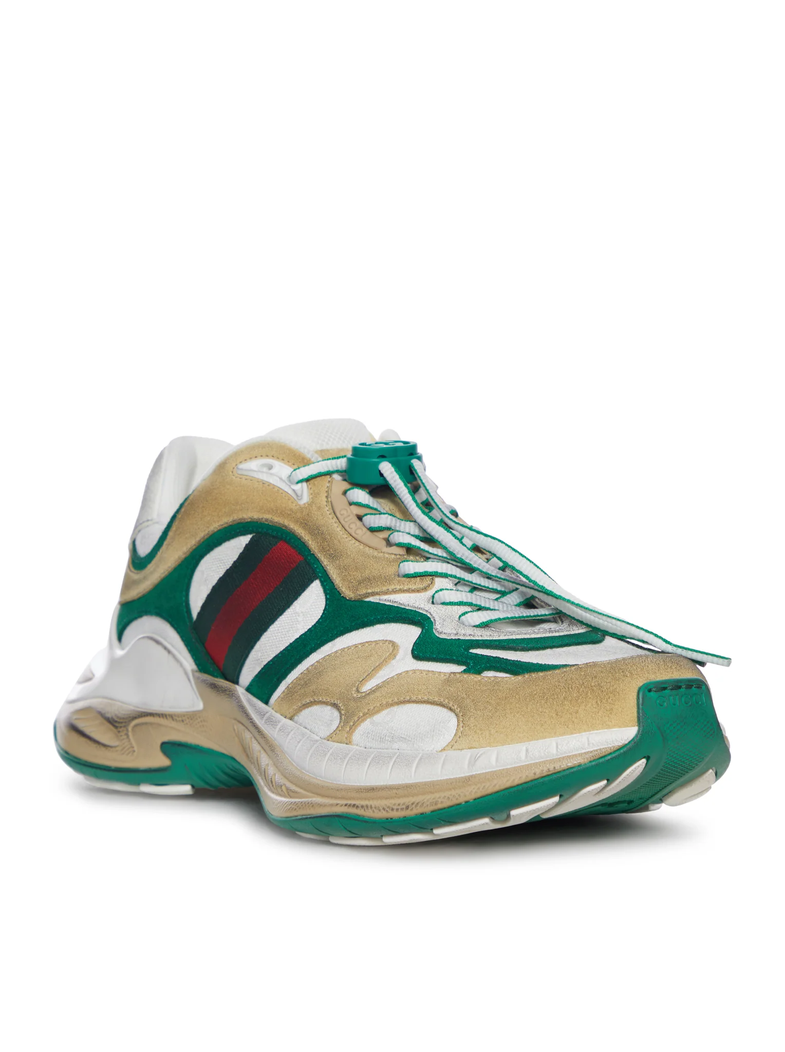 GUCCI LEATHER SNEAKER - Image 2