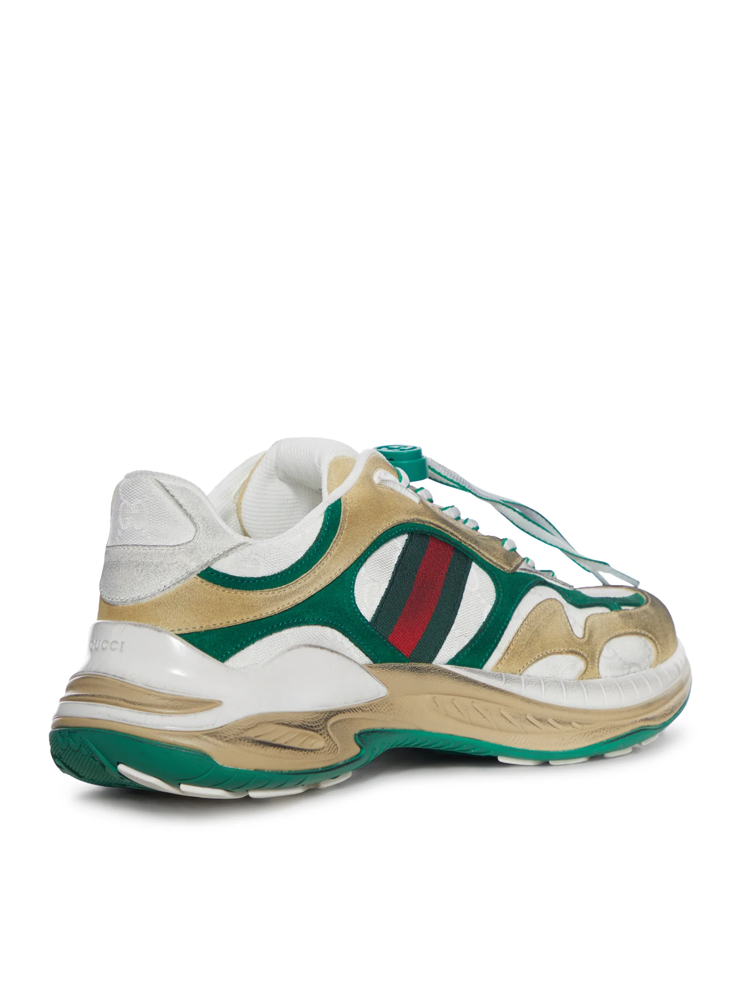 GUCCI LEATHER SNEAKER - Image 3