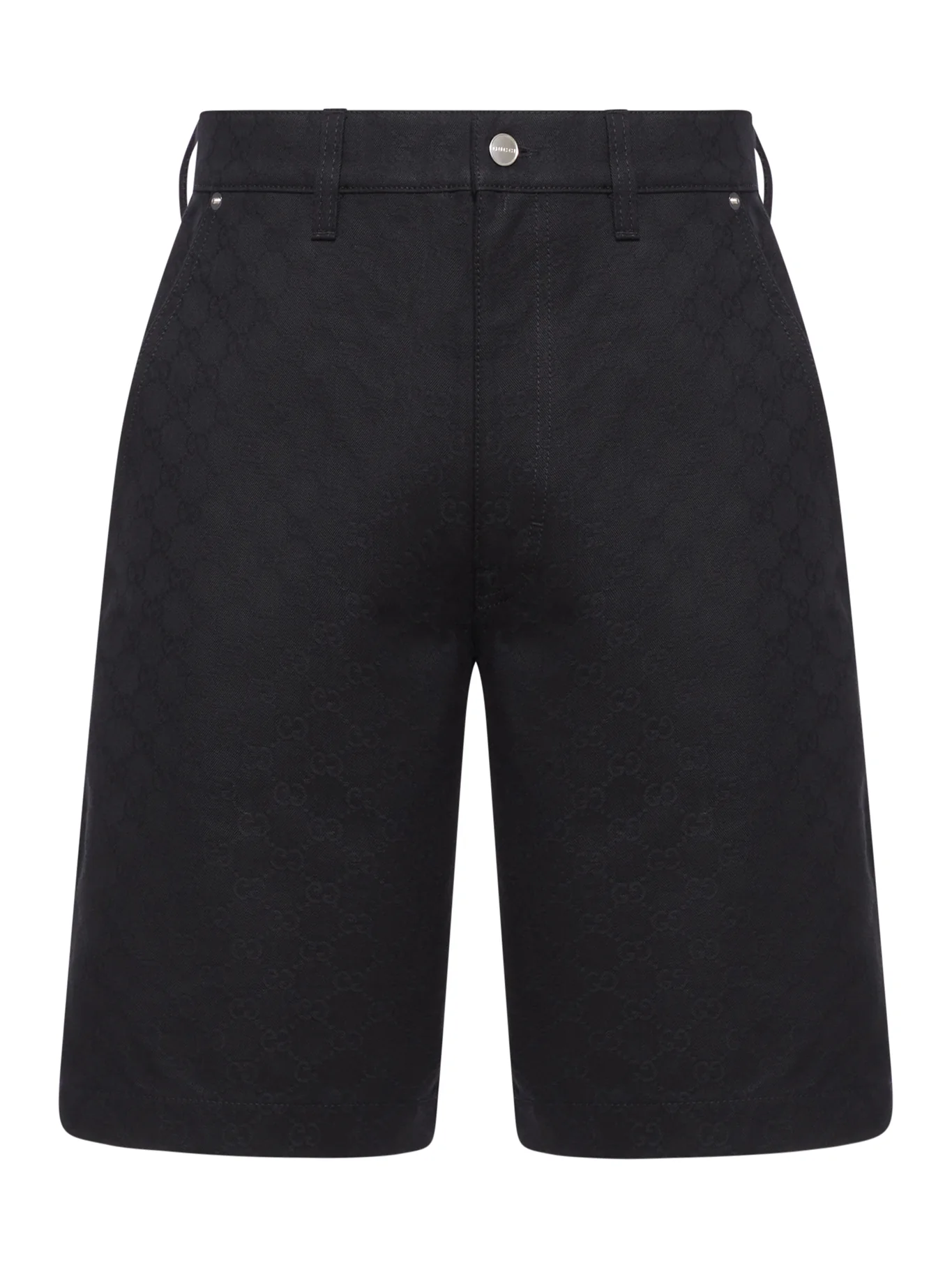 JACQUARD BERMUDA SHORTS WITH GG MONOGRAM