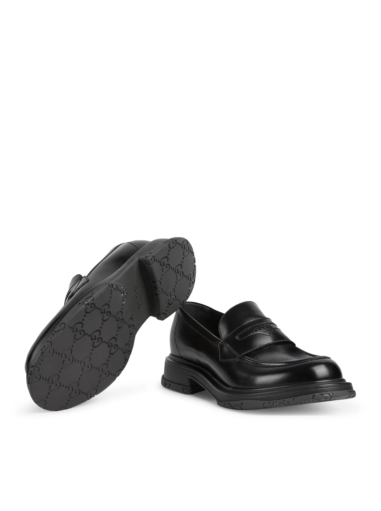 LOAFER WITH TONE-ON-TONE LOGO - Image 7