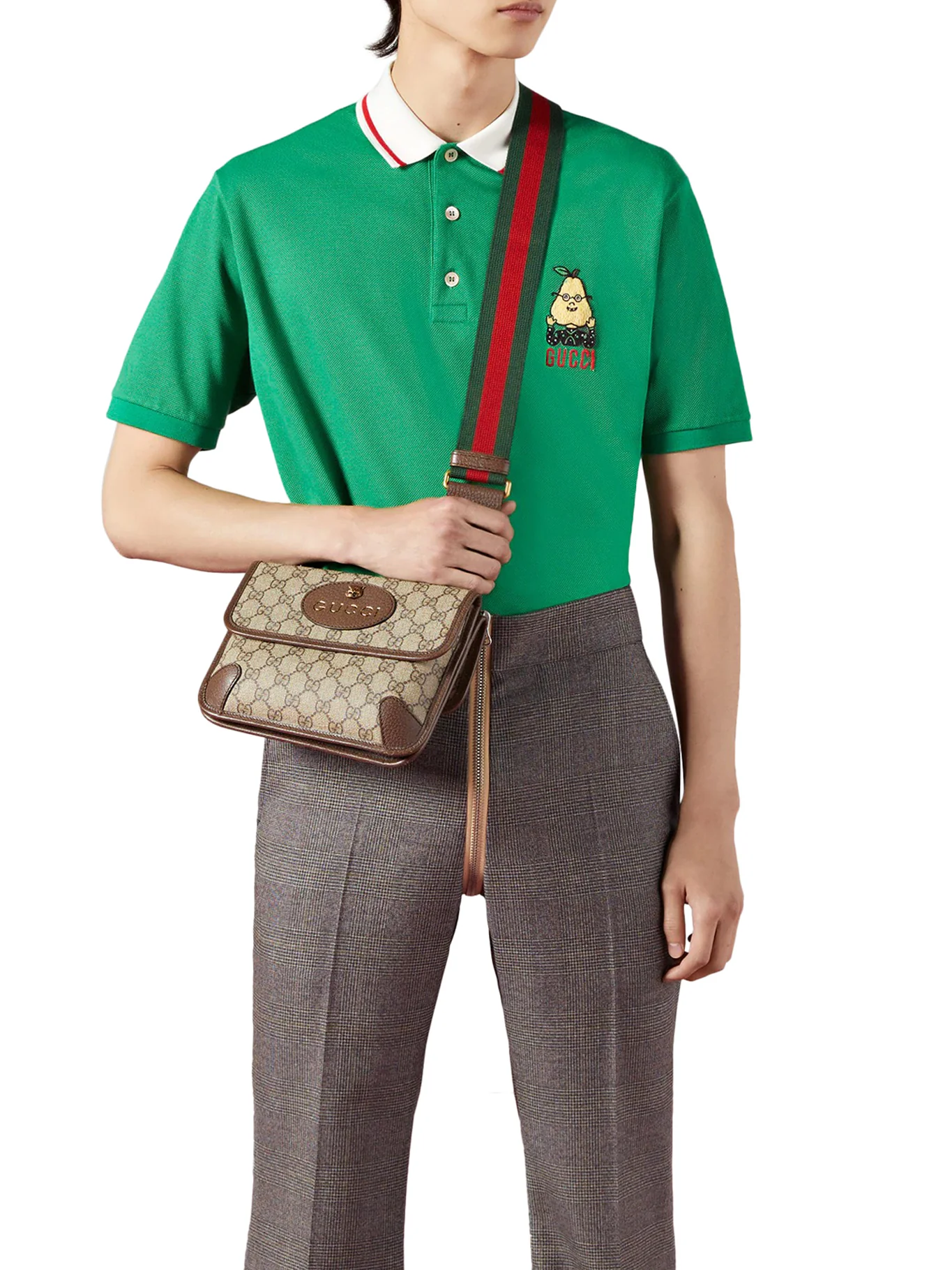 GG SUPREME FABRIC SHOULDER BAG SMALL SIZE - Image 2