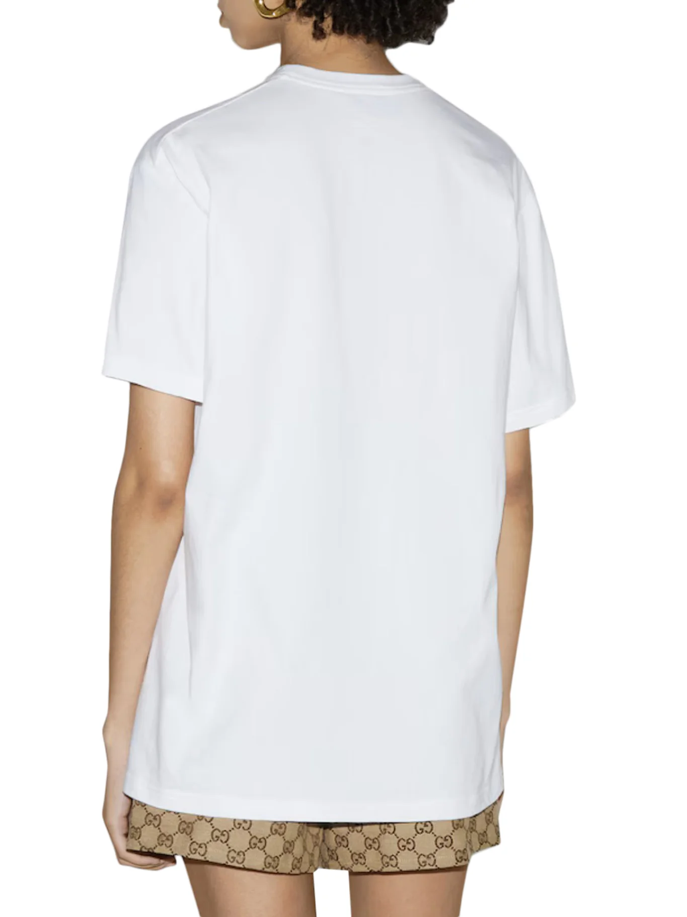 PRINTED COTTON JERSEY T-SHIRT - Image 4