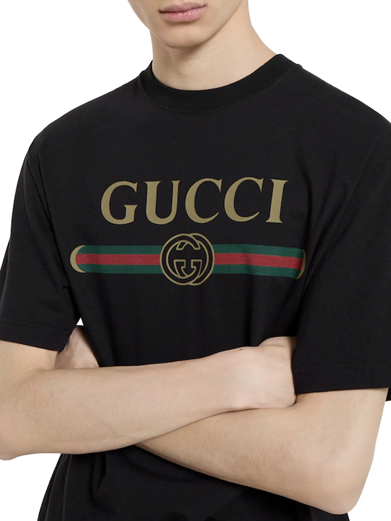 PRINTED SILK BLEND JERSEY T-SHIRT - Image 4