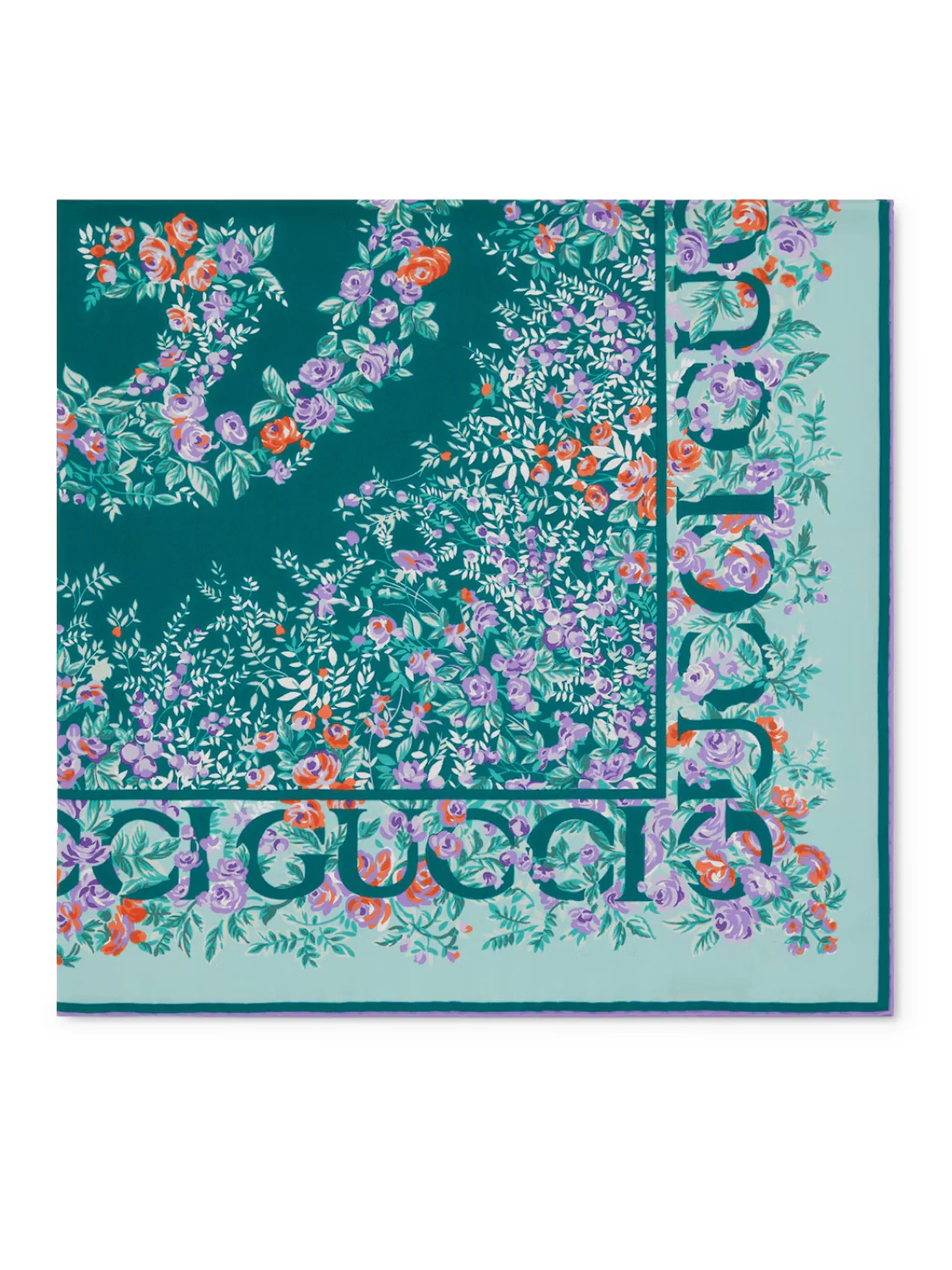 PRINTED SILK TWILL SCARF - Image 2