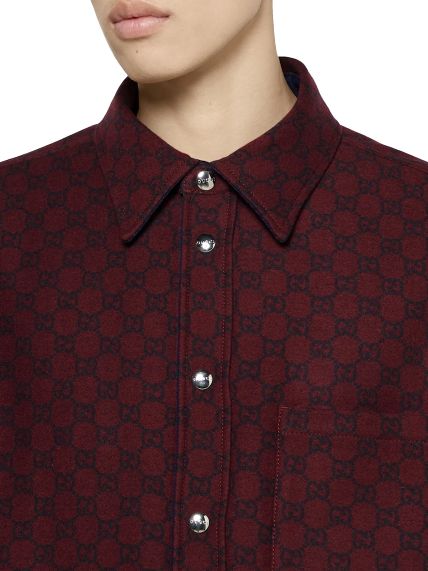 REVERSIBLE DENIM AND FLANNEL SHIRT - Image 5