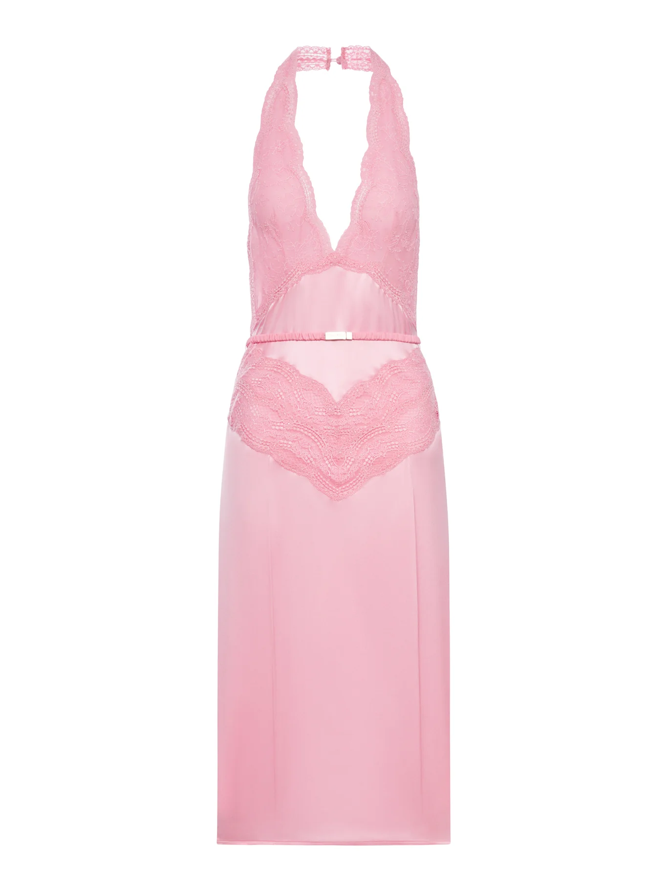 SILK SATIN DRESS