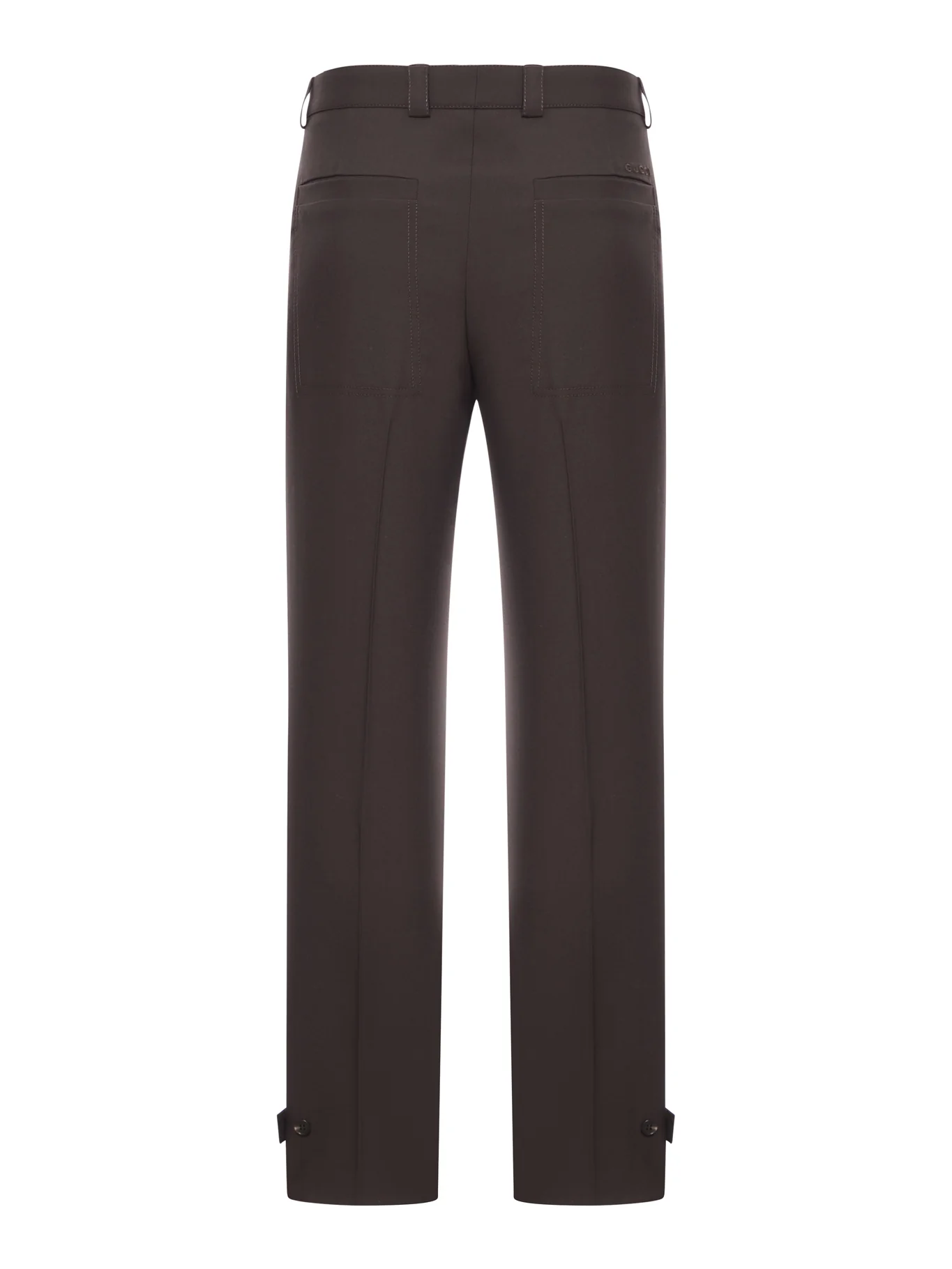 TAILORED WOOL GABARDINE TROUSERS - Image 2