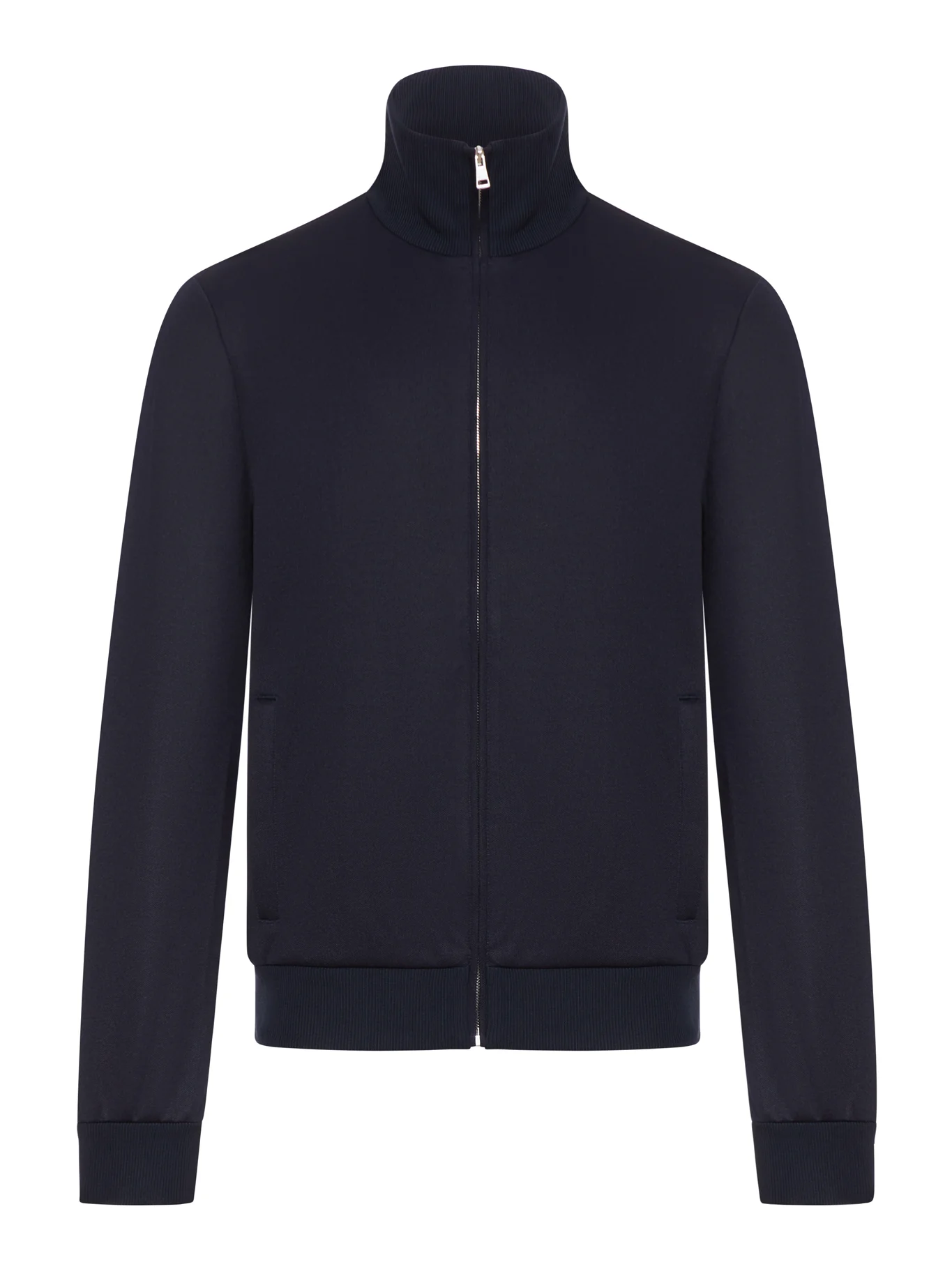 TECHNICAL JERSEY JACKET WITH ZIP AND WEB TAPE