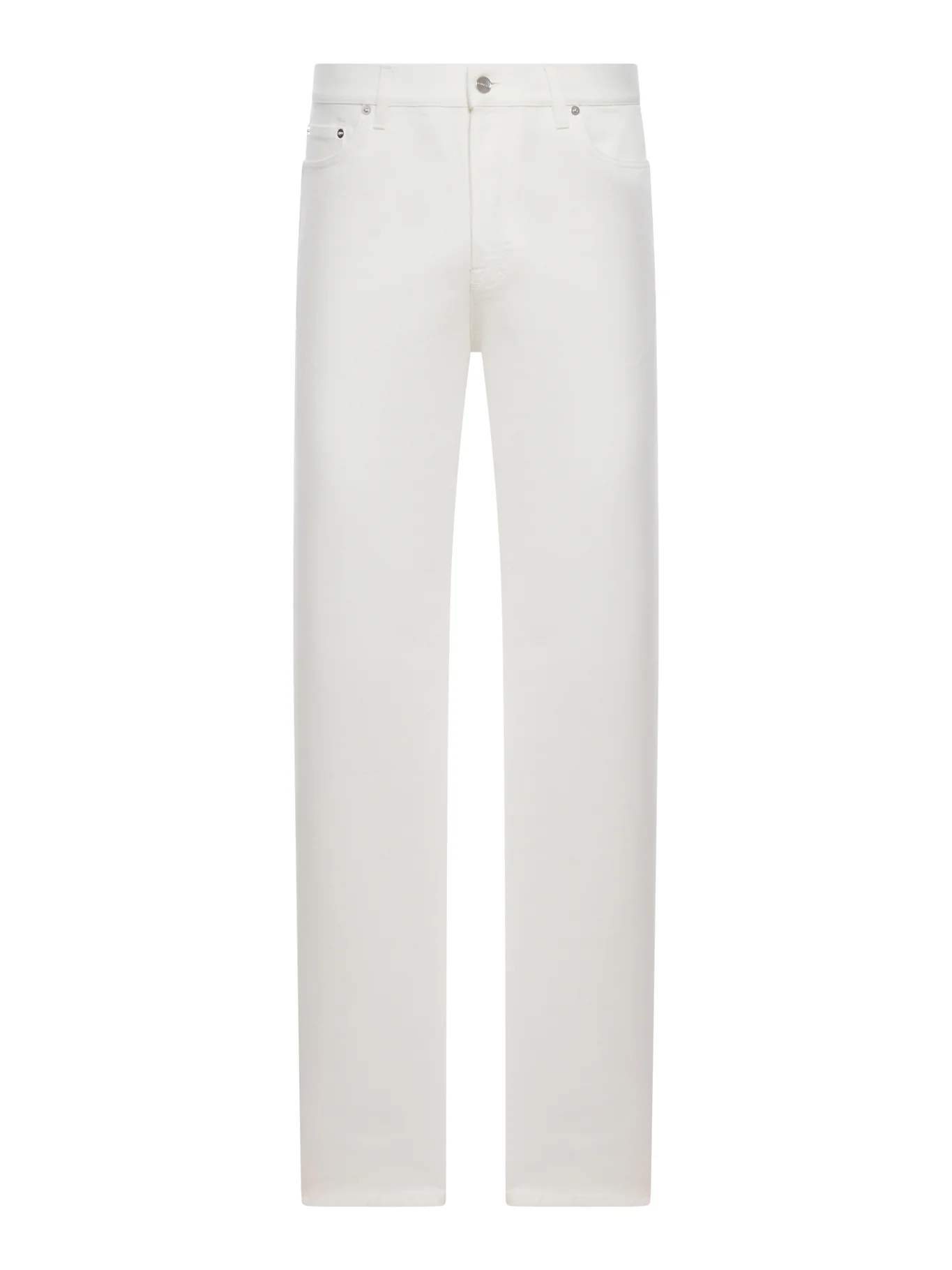 WHITE DENIM JEANS