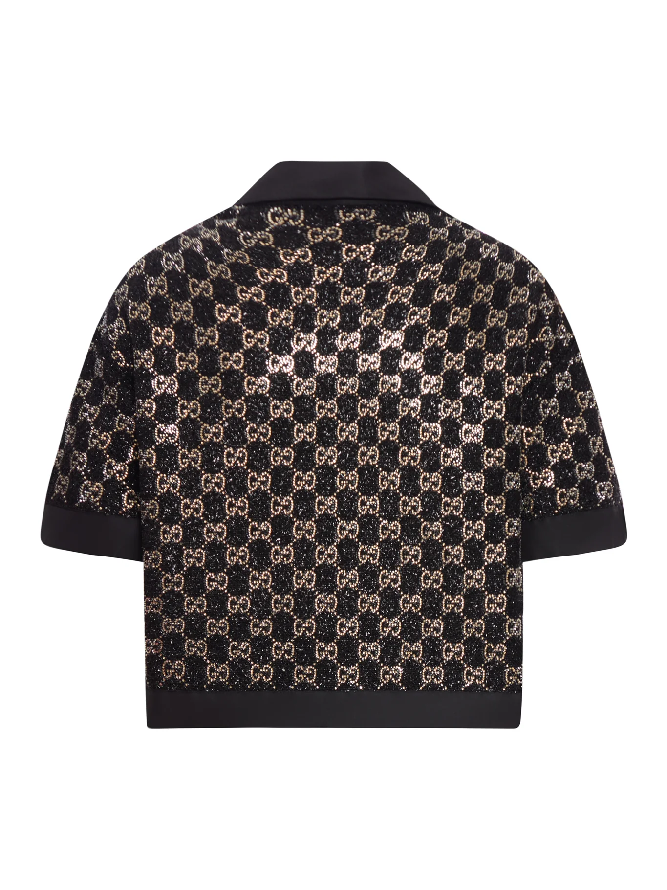 WOOL TWEED TOP WITH RHINESTONE - Image 4